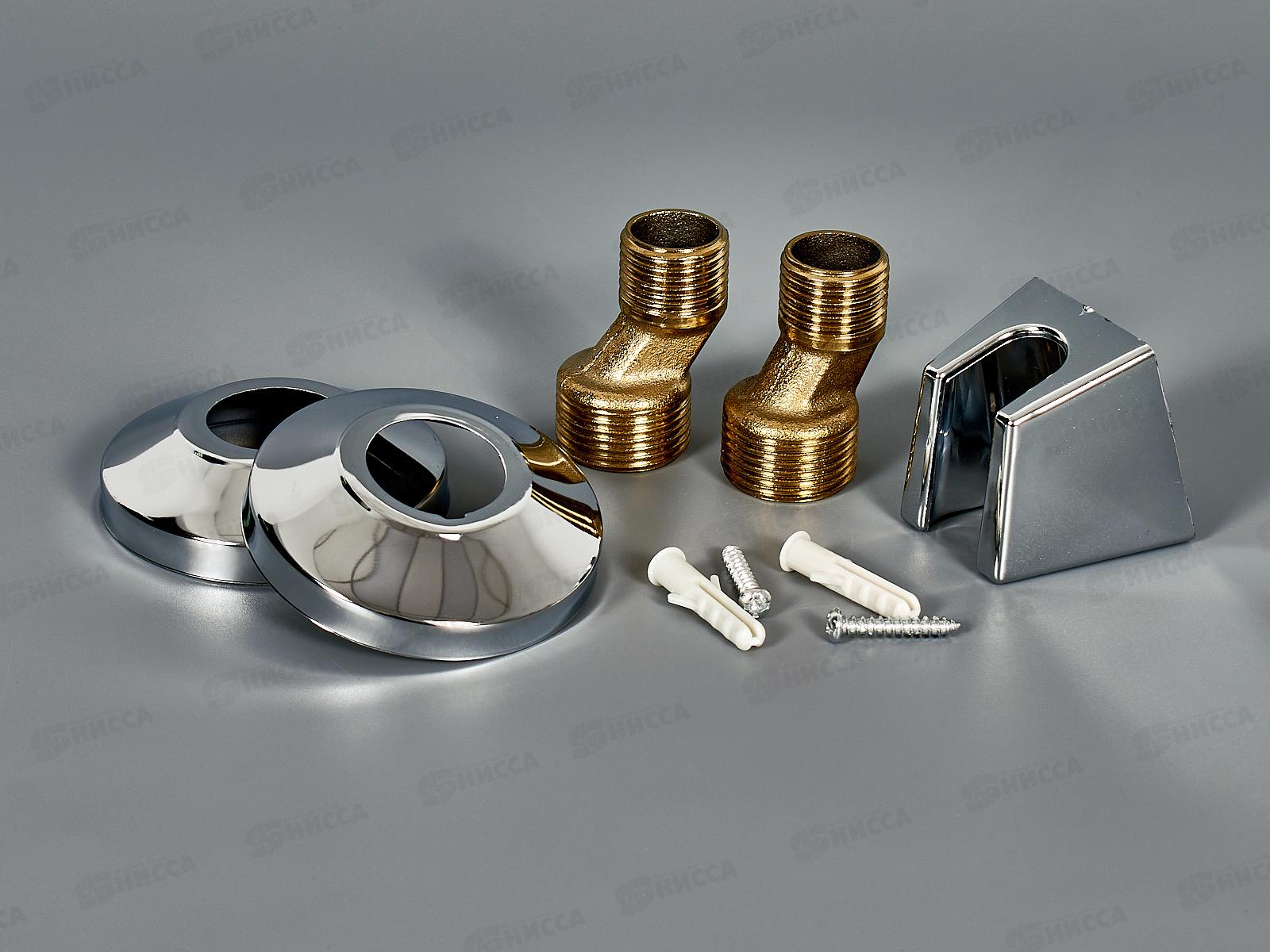 Смеситель для ванны шар., короткий литой излив, SL132-009E