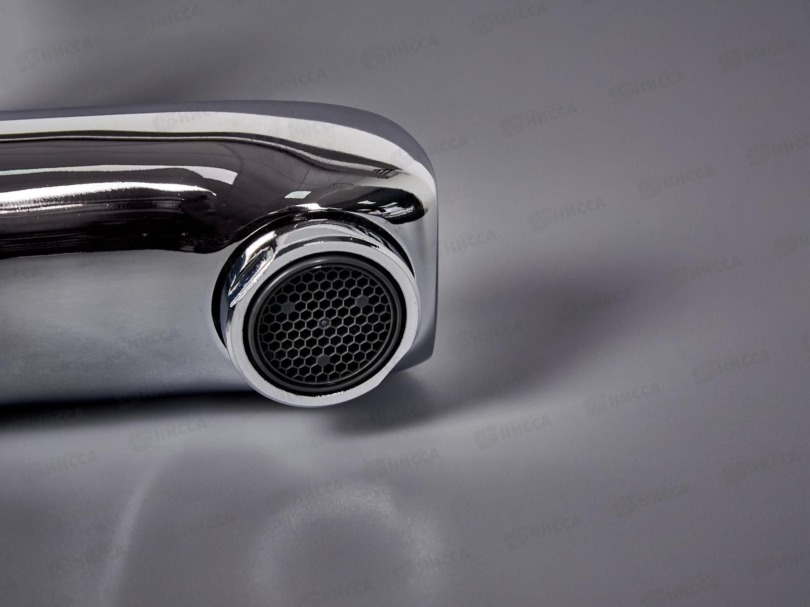 Смеситель для умывальника литой, картридж 35мм, крепление-гайка, SL137-001F