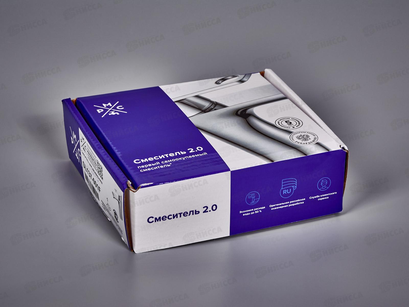 Смеситель для умывальника литой, картридж 35мм, крепление-гайка, SL137-001F