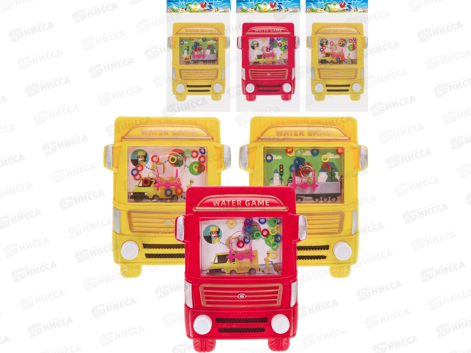 Водная игра с кольцами &quotМашинка&quot микс (10*12,7см) ИГ-3582