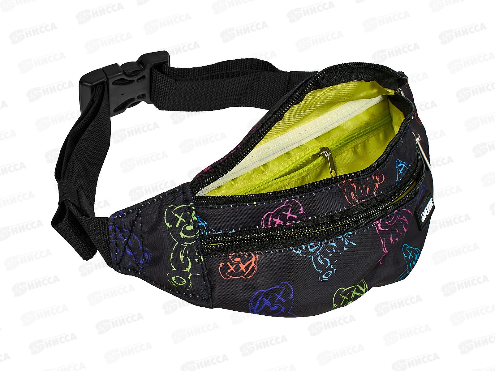 Сумка поясная deVENTE 26*10*7см Teddy Bears 1отдел,1 карман. 7035406