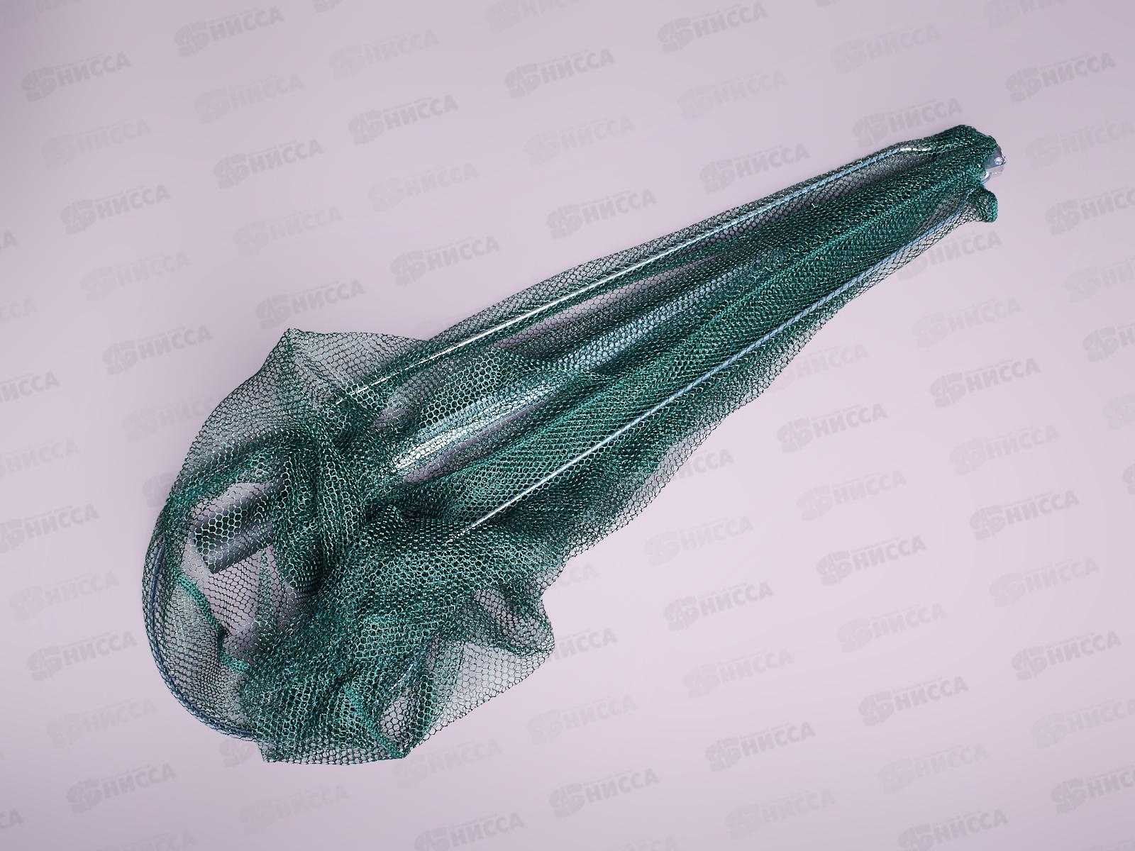 Подсачек складной телескопич.Namazu L-150см, треугольный обод 60см, капрон