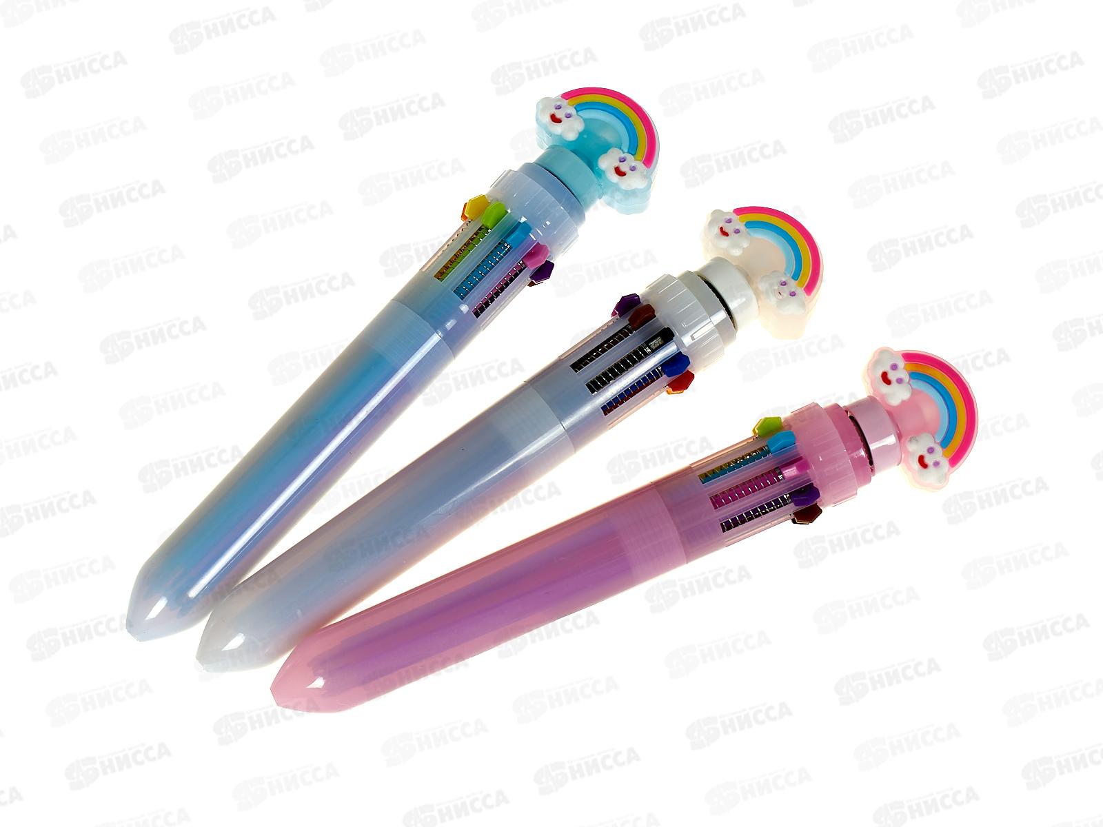 Ручка шариковая  MAZARI Paw Rotate 10цв.,  M-7871*36/72/144