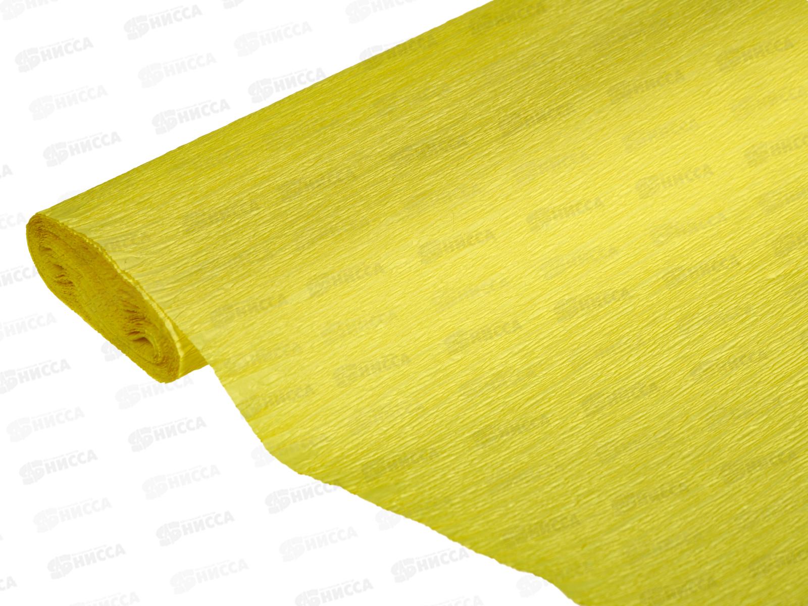 Бумага крепированная  MAZARI 50х250см, жёлтая, M-20262*1/20/120