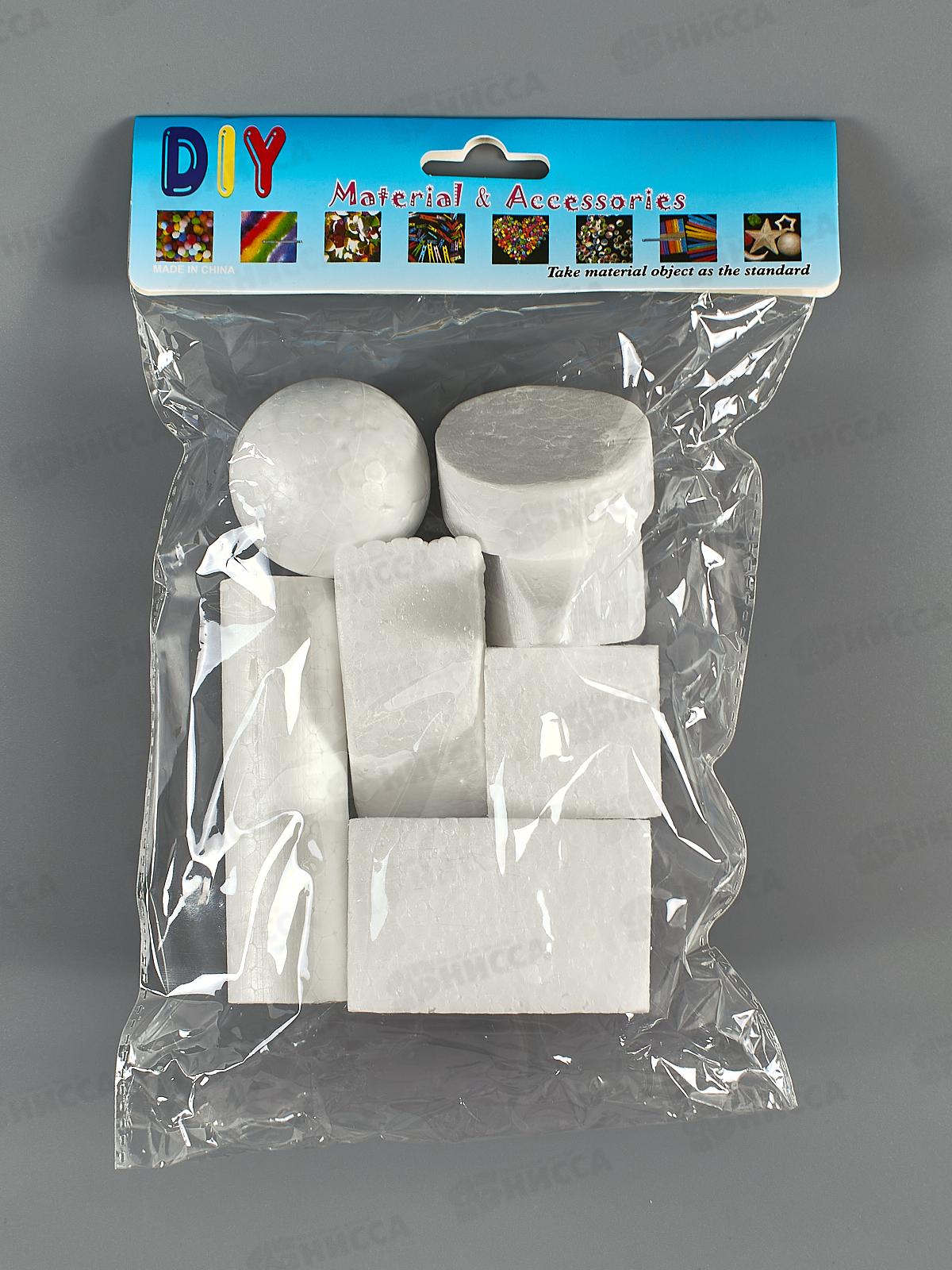 Заготовка д/декор.MAZARI геометр.фигуры,д 5,8см,7шт,М-20149