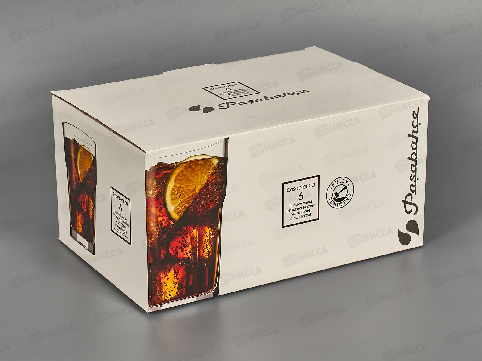 Набор стаканов закаленного CASABLANCA 355мл 6шт 52708 *12