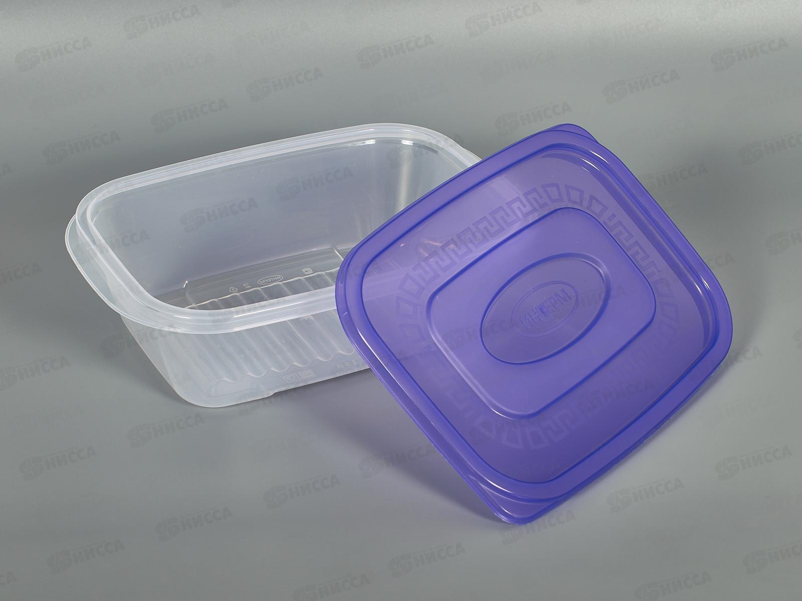 Контейнер 1,6л с фиолетовой крышкой *50  ИНТ