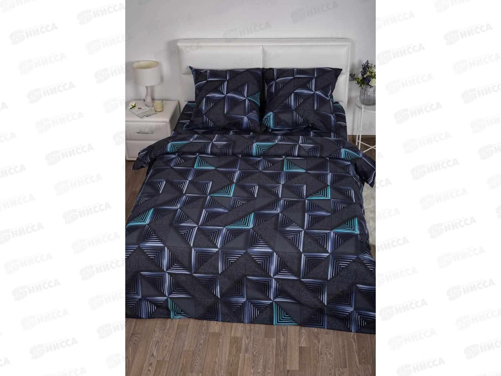 Комплект постельного белья 1.5сп 215*150 бязь набивная плотность 125 Неон