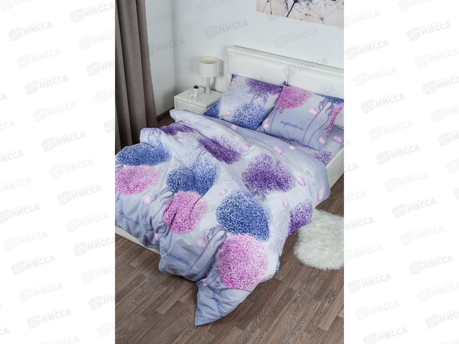 Комплект постельного белья 2сп 215*175 бязь набивная плотность 125 Николь