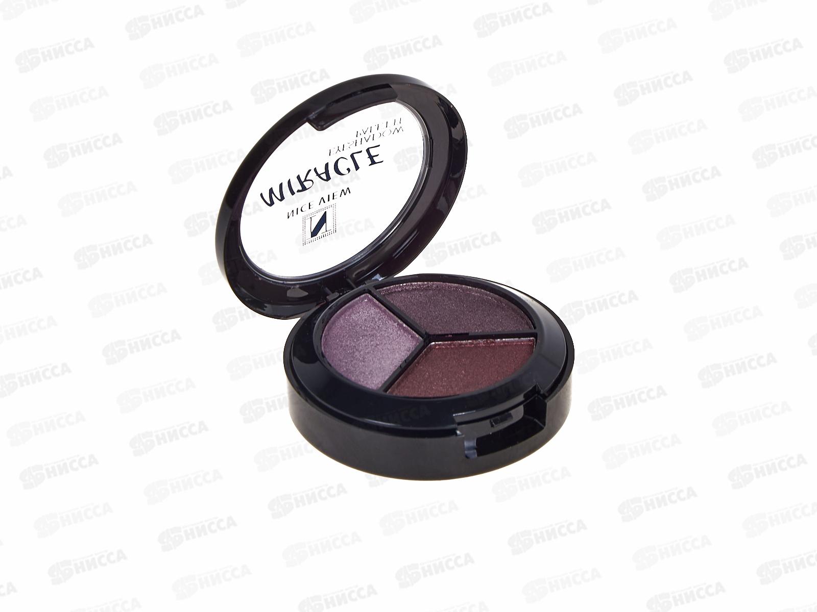 Тени НАЙС 0615-02 3 цвета Miracle перламутр *6