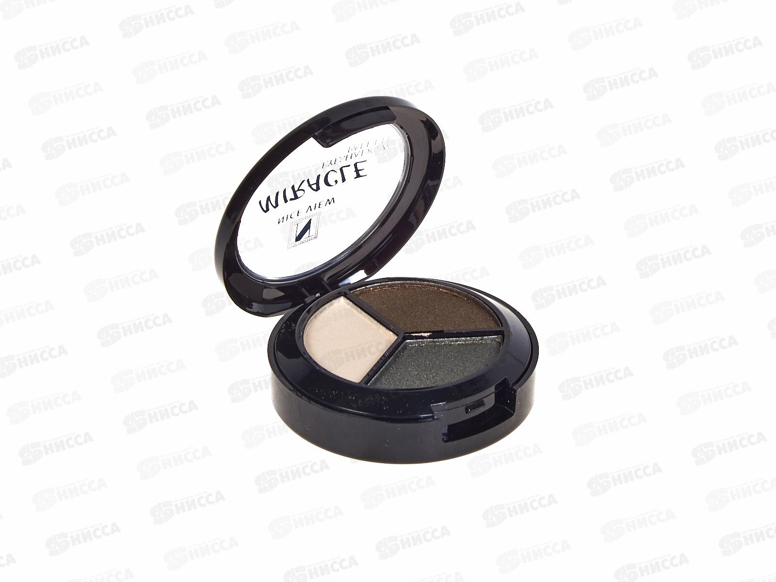 Тени НАЙС 0615-04 3цв Miracle перламутр *6