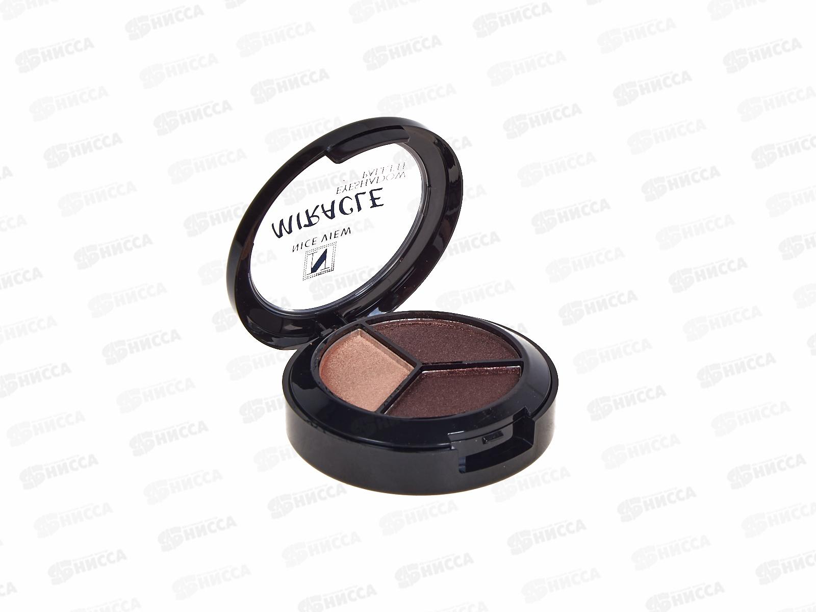 Тени НАЙС 0615-07 3цв Miracle перламутр *6