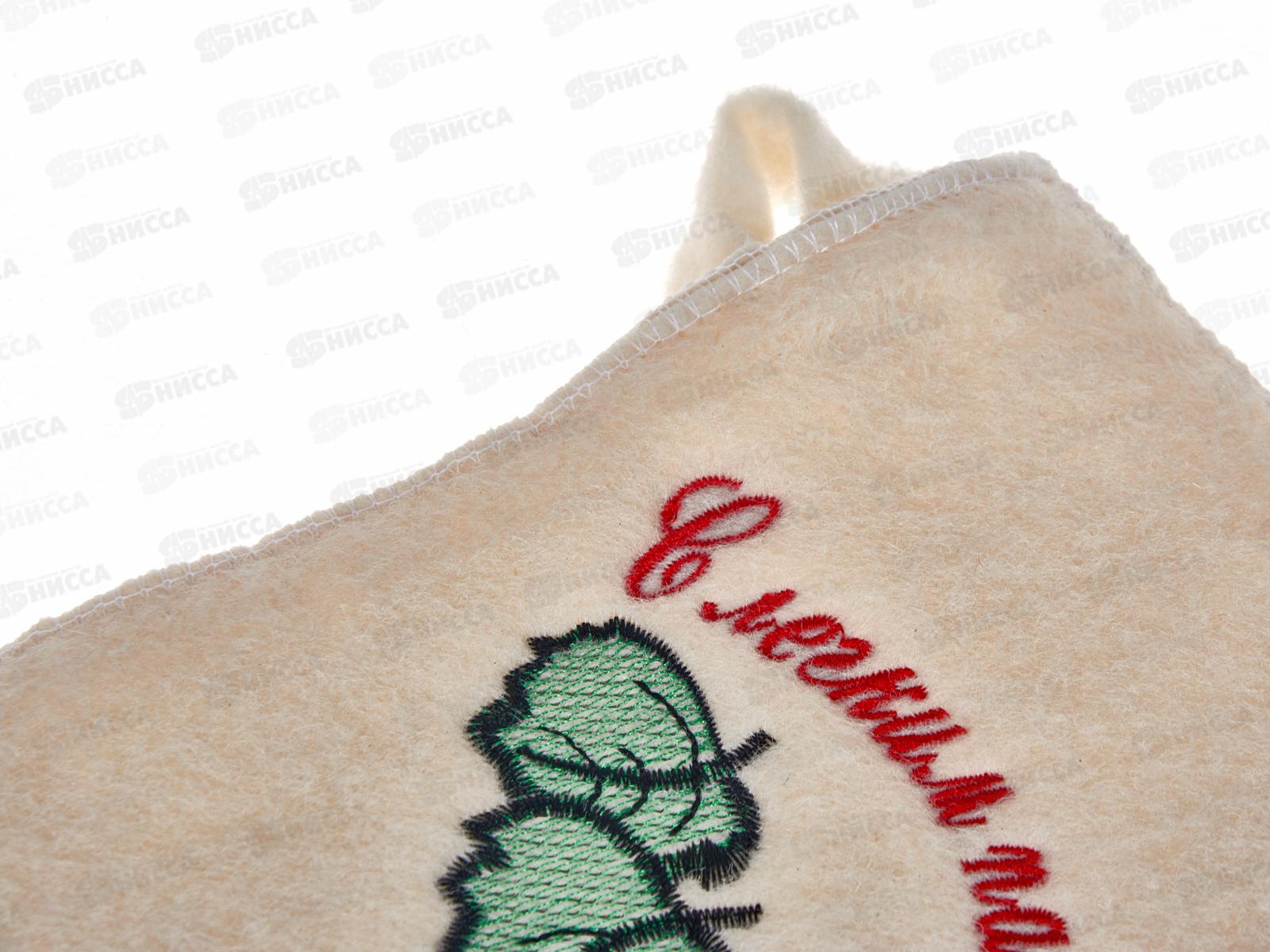 Рукавица д/бани с легким паром Бацькина баня 12023*20