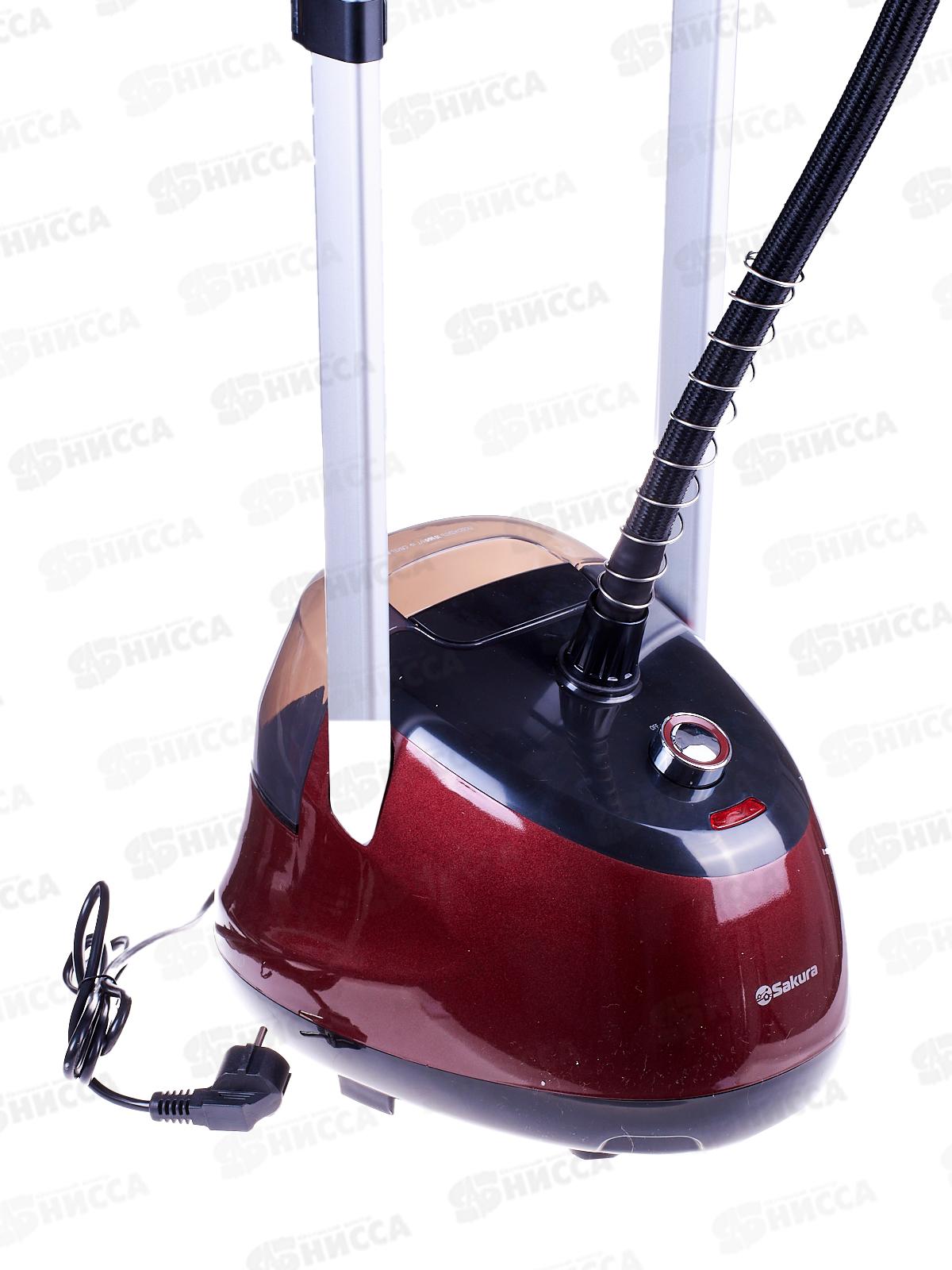 Отпариватель SА-3924R черно-бордовый 2,2л 2200Вт