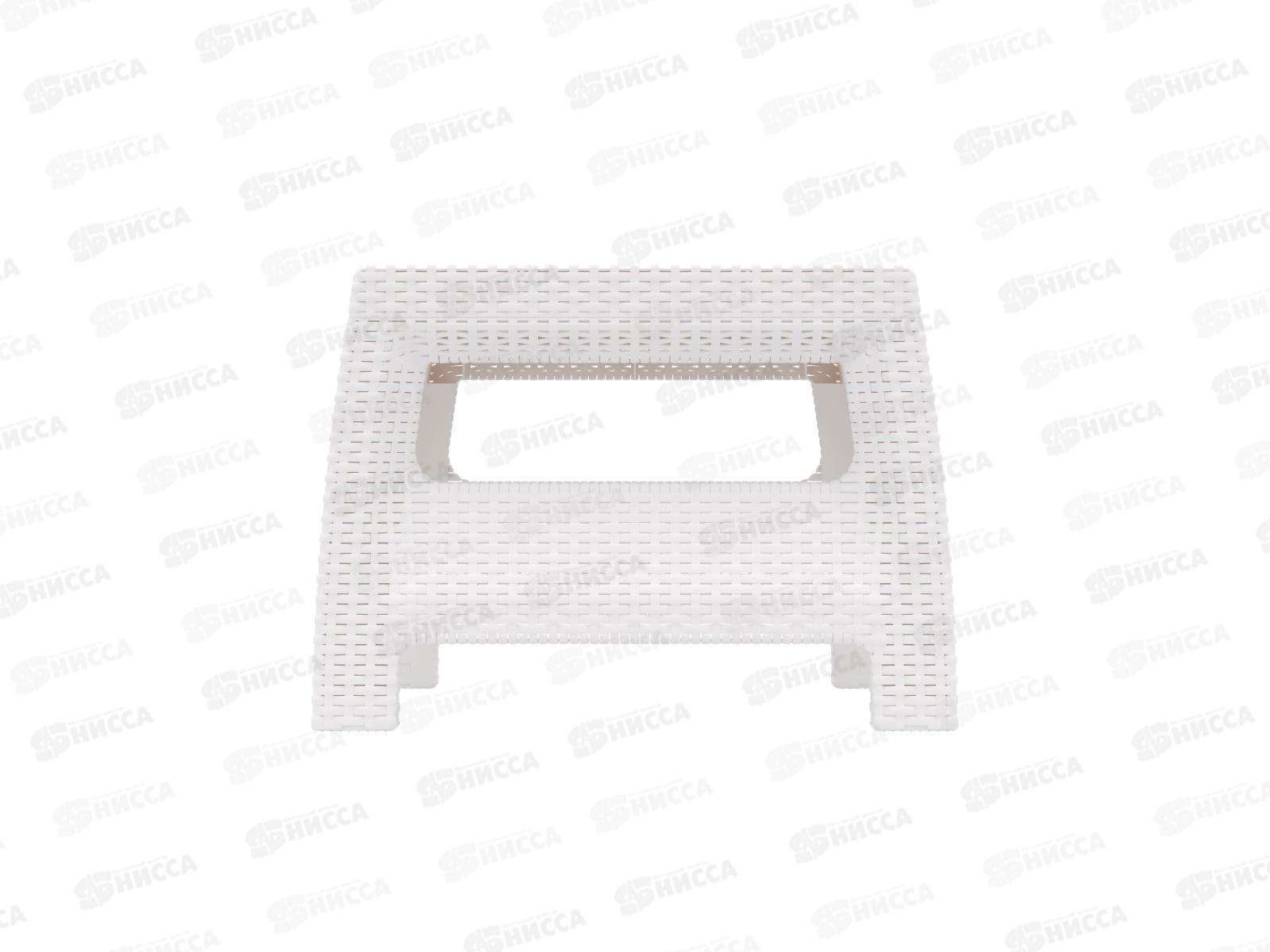 Стол &quotРотанг-плюс&quot 765*570*420мм белый М8421 *1