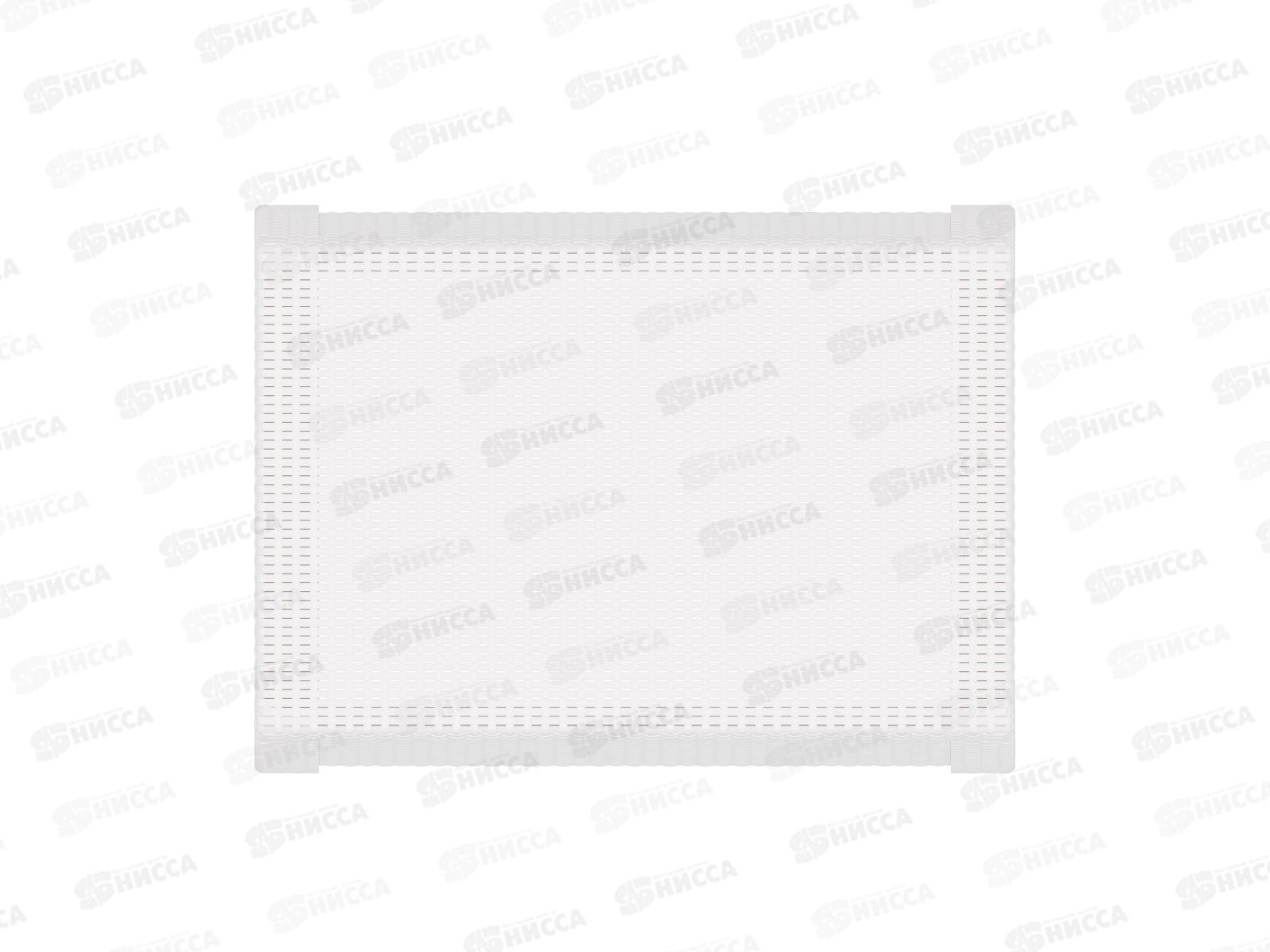 Стол &quotРотанг-плюс&quot 765*570*420мм белый М8421 *1