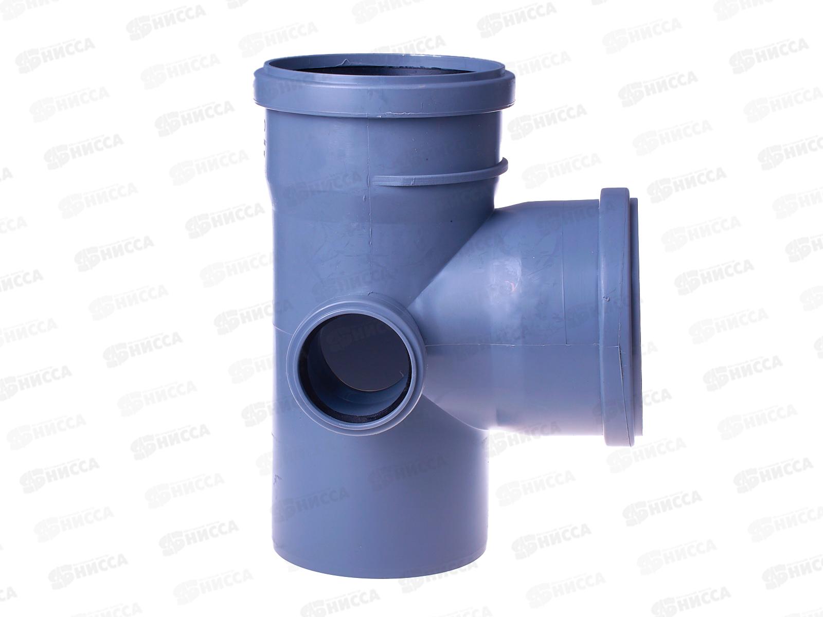 Крестовина канализационная 87 левая  серая 110-50 Jakko *16