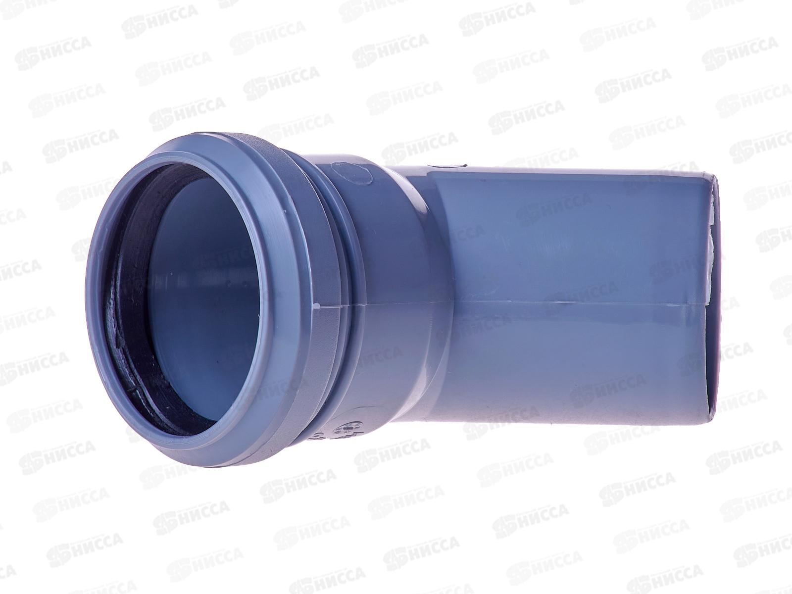 Отвод канализационный 45 серый 50 Jakko *160