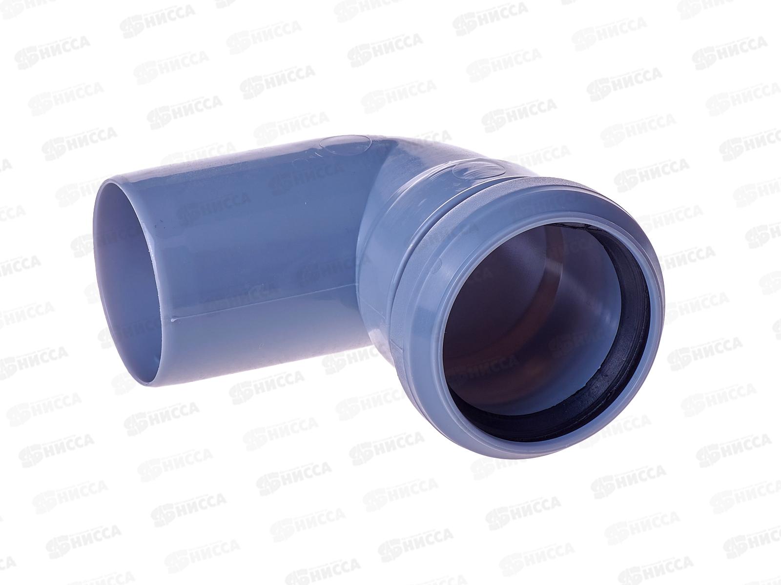 Отвод канализационный 87 серый 50 Jakko *140