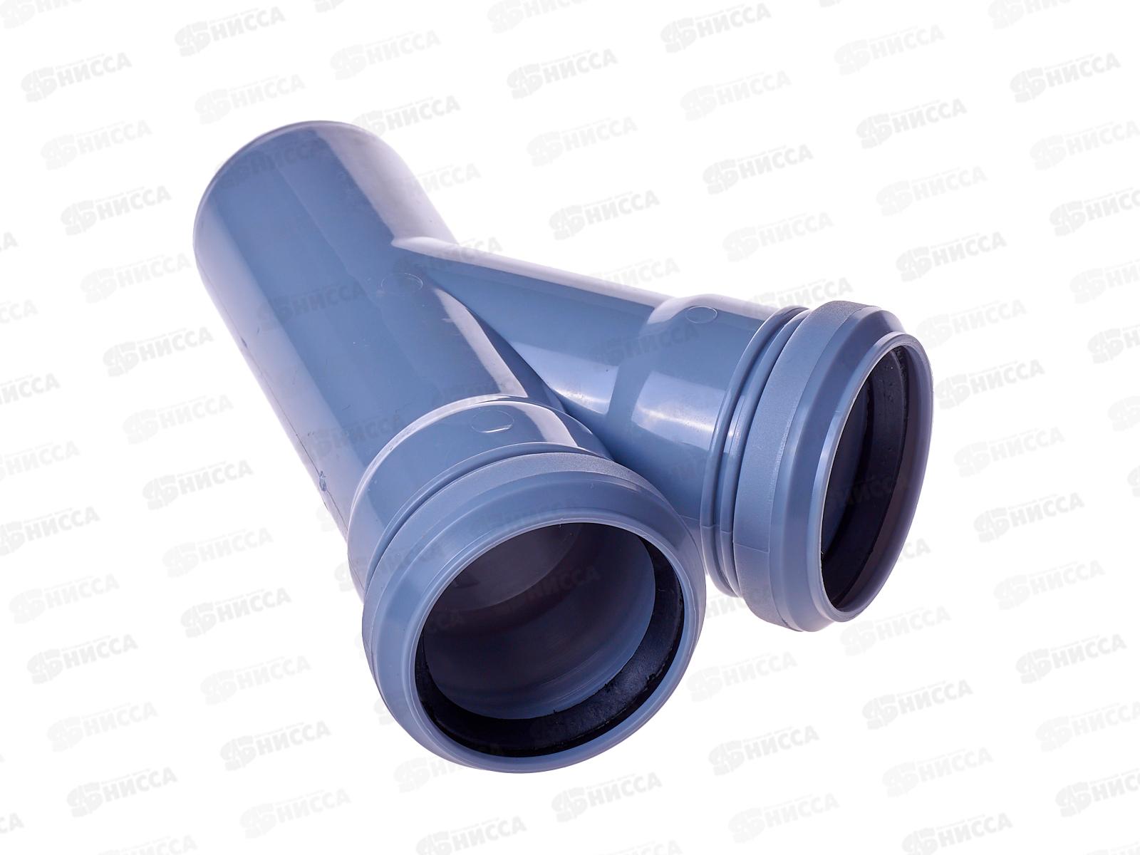 Тройник канализационный 45 серый 50-50 Jakko *70