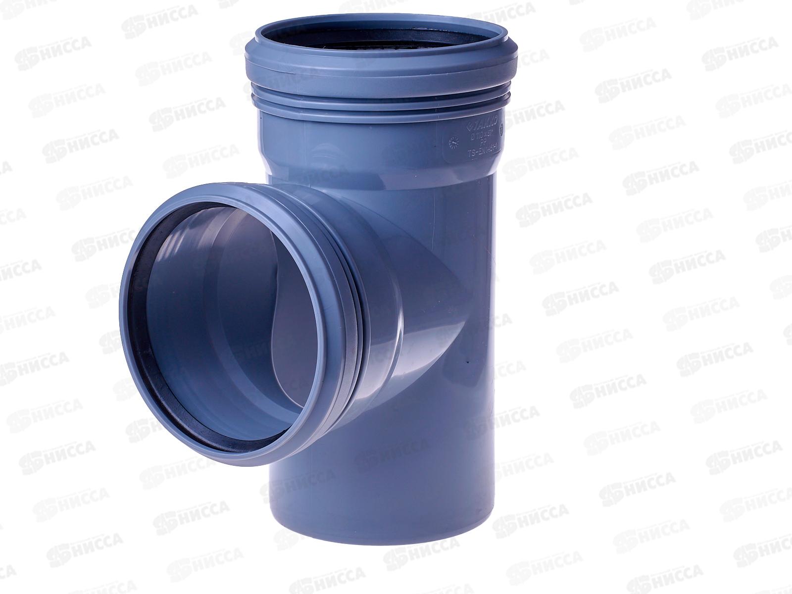 Тройник канализационный 87 серый 110-110 Jakko *20