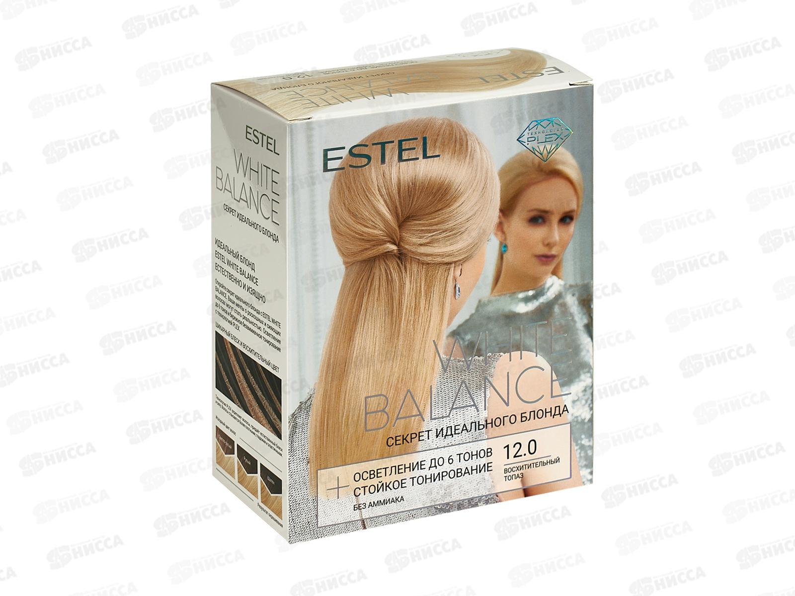 ЭСТЕЛЬ W.B. Осветлитель секрет идеального блонда 12,0 Восхитит топаз *9