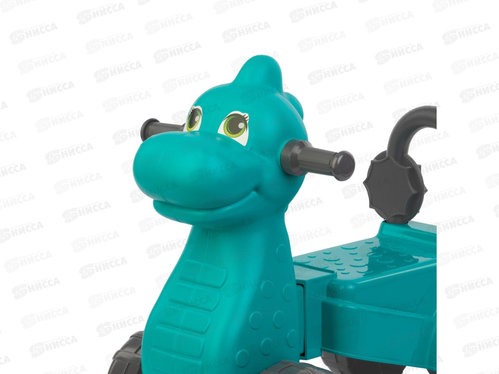 Каталка &quotДракон&quot бирюзовый М8747 *2