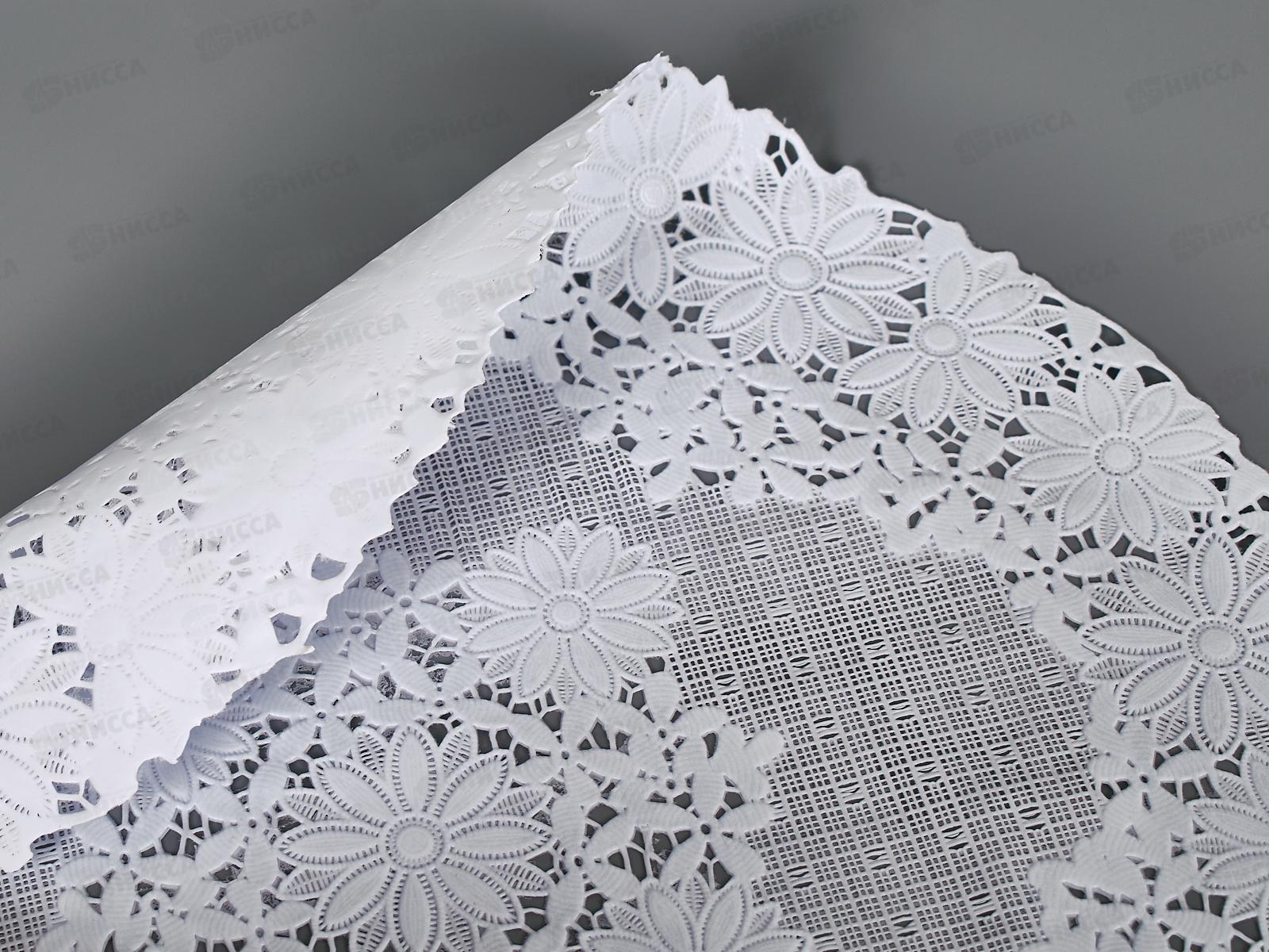 Салфетка ажурная GRACE Лейс 30*30 LO-1008PU круг 106222 *12