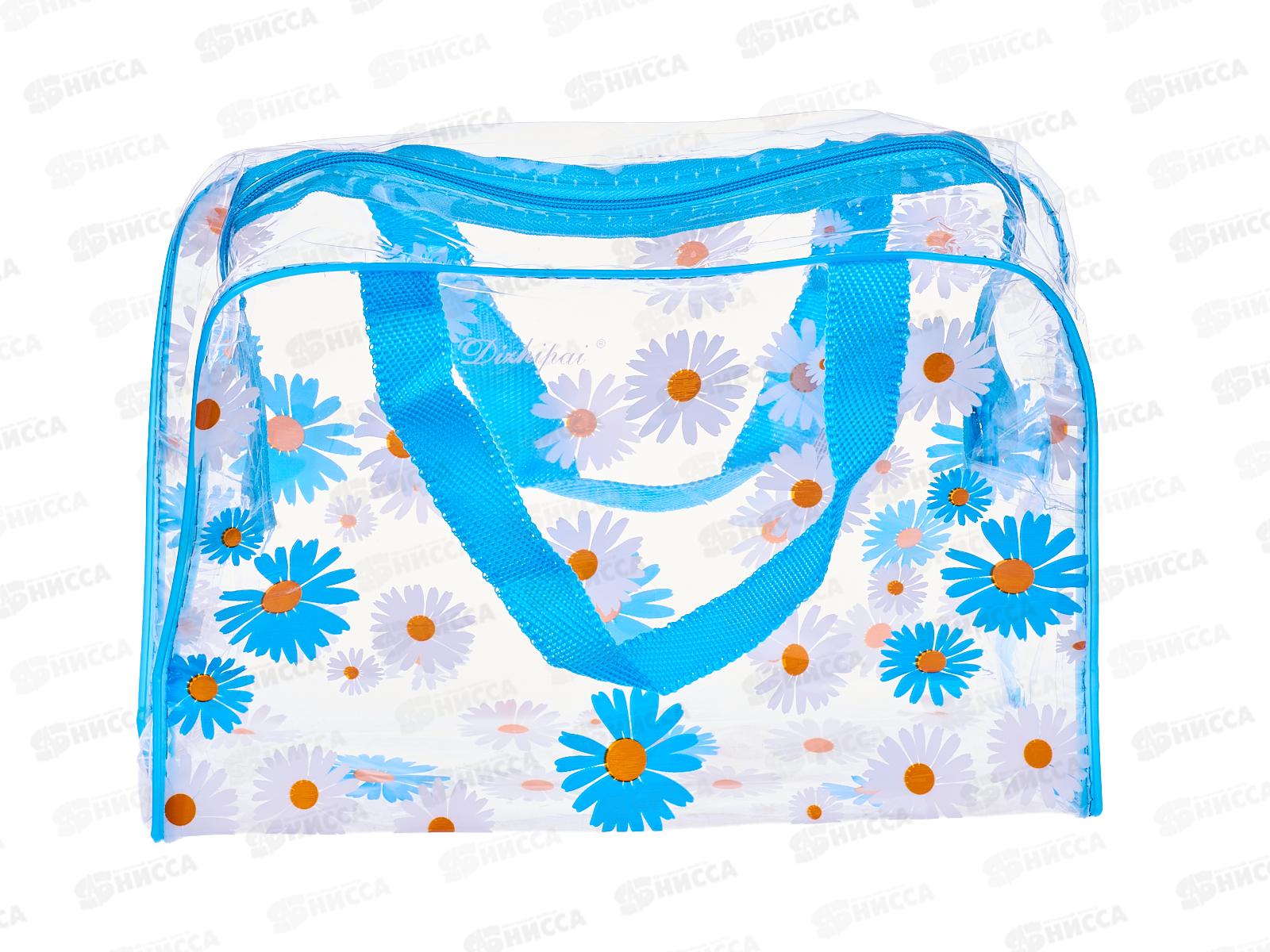 Ameli Косметичка Банная прозрачная с цветочком