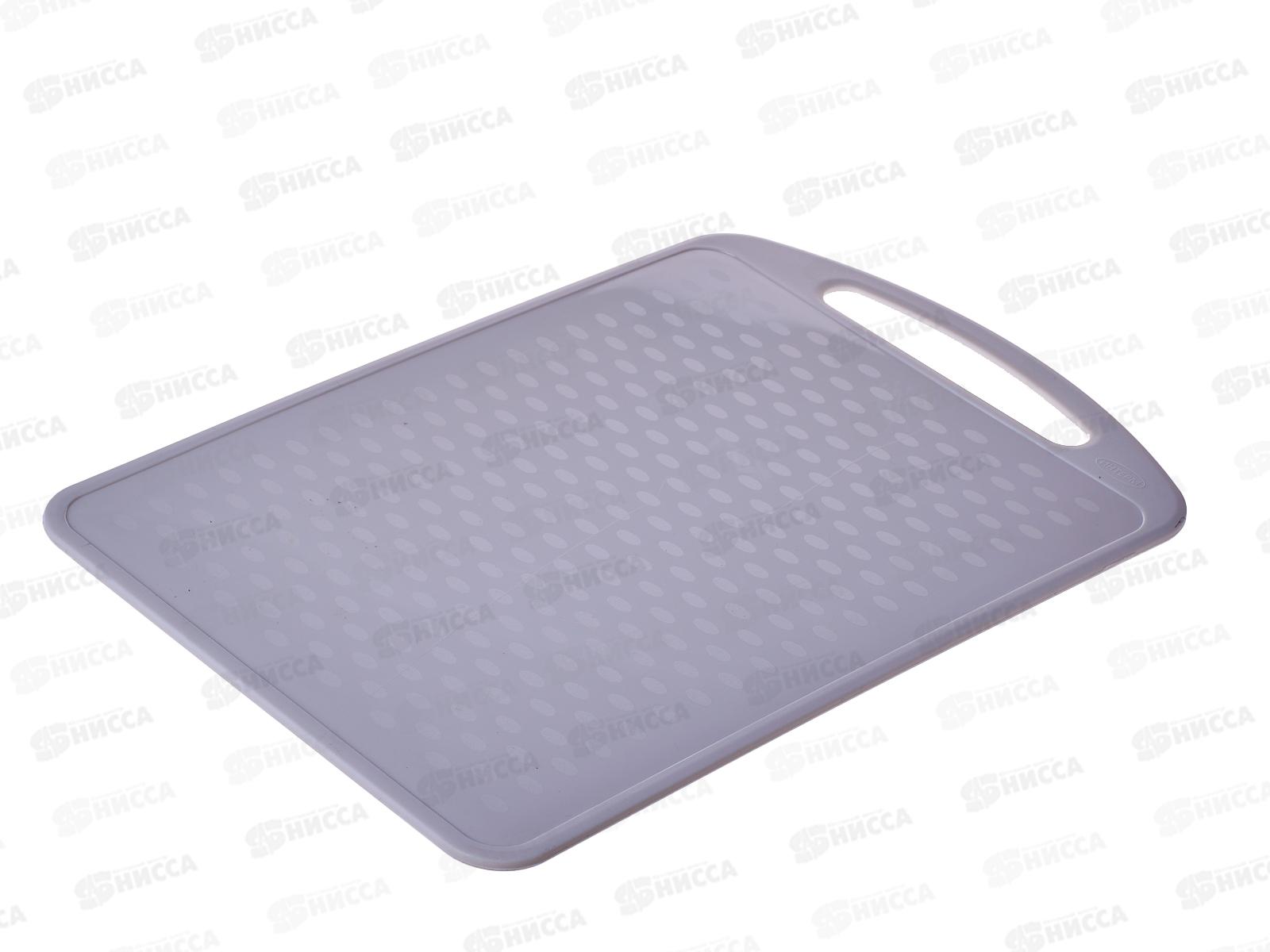 Доска разделочная средняя 289*185*4,5 Кремовая ИНТ