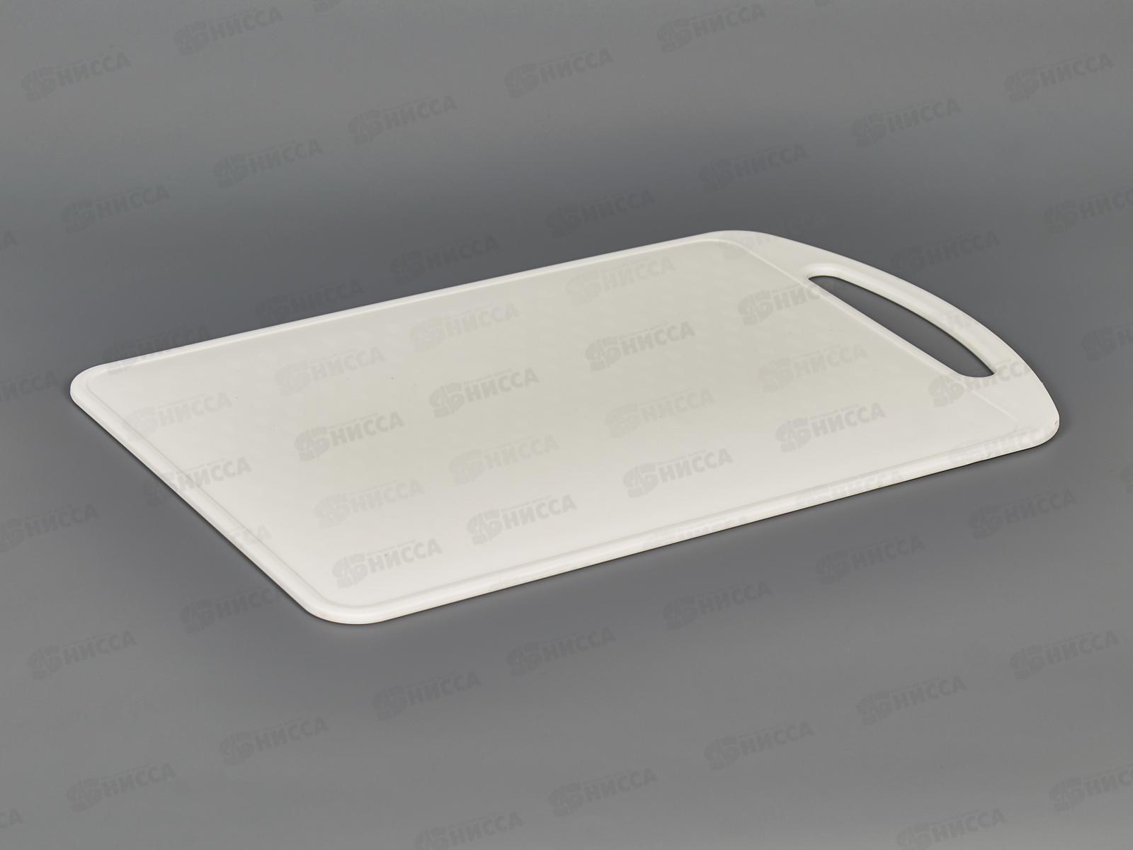 Доска разделочная большая 328*210*5 Белая ИНТ *20