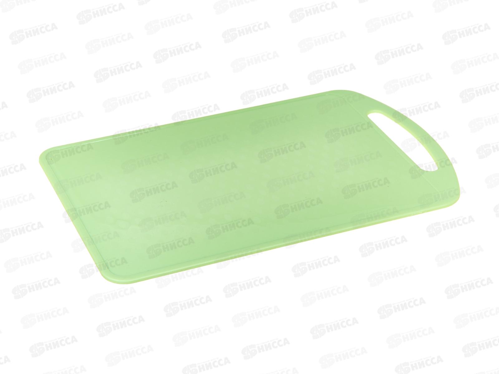 Доска разделочная большая 328*210*5 Оливковая ИНТ