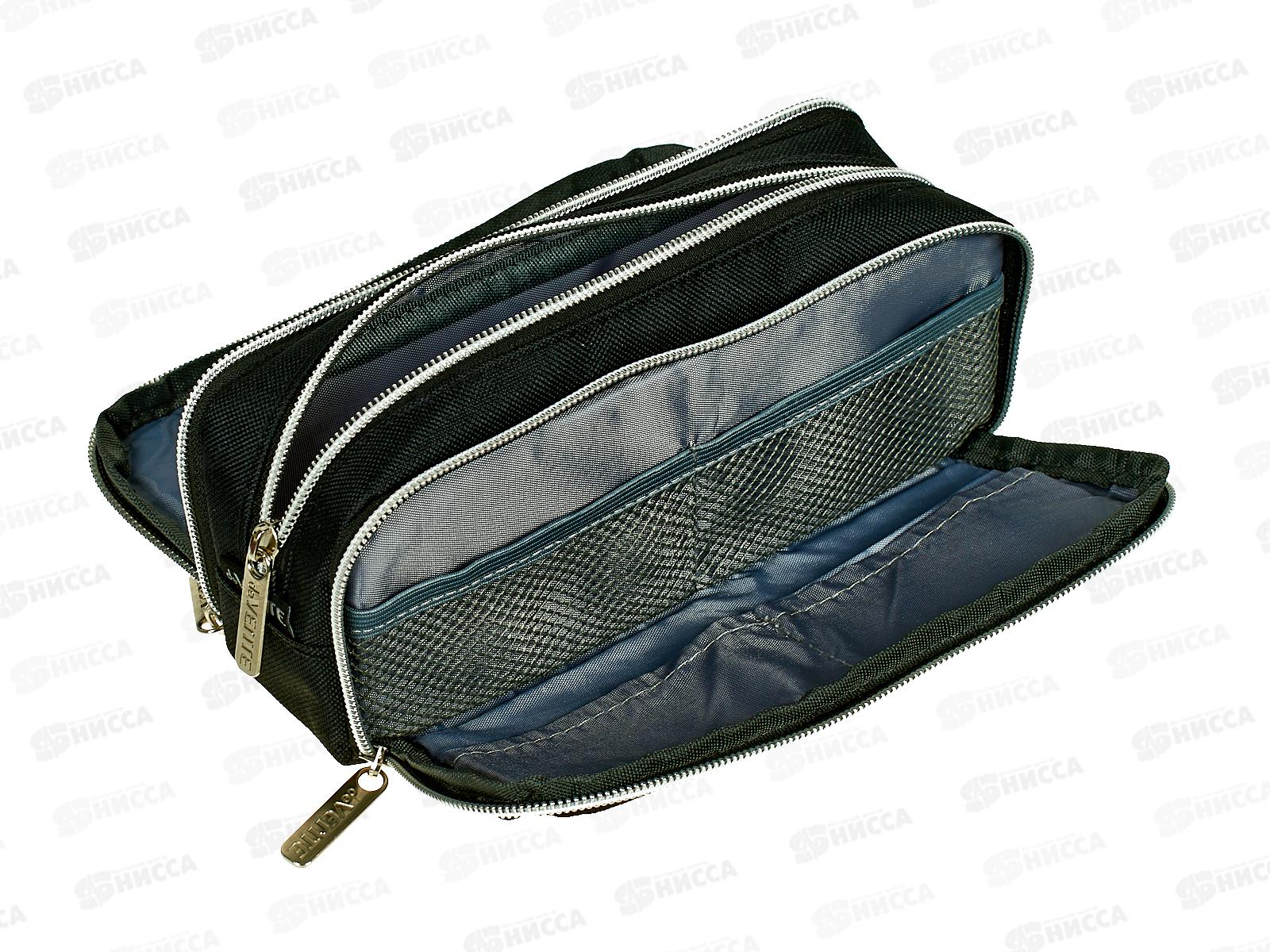 Пенал deVente  22*6*9см Duck текстиль, 3 отд. аппликация 7023458