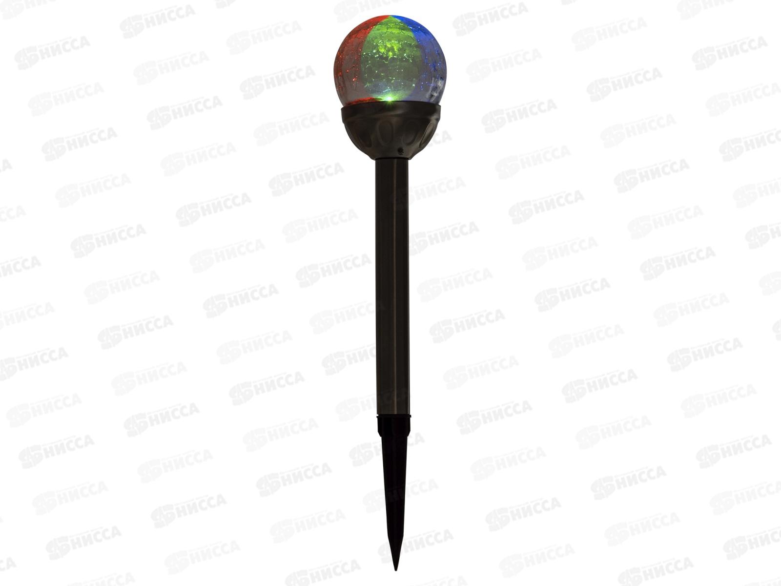 Светильник СС &quotКракле&quot на солнечных батареях, сталь в меняет цвет TDM, 0133