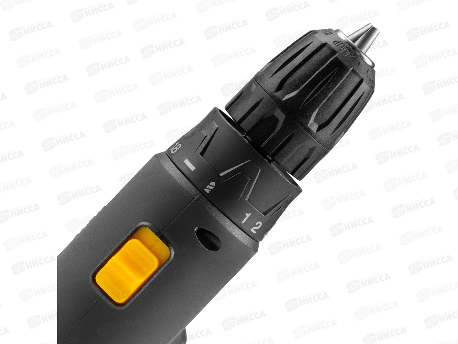 Дрель-шуруповерт аккумуляторная 12В, 0-350/0-1350, Kolner KCD12/2L  *10