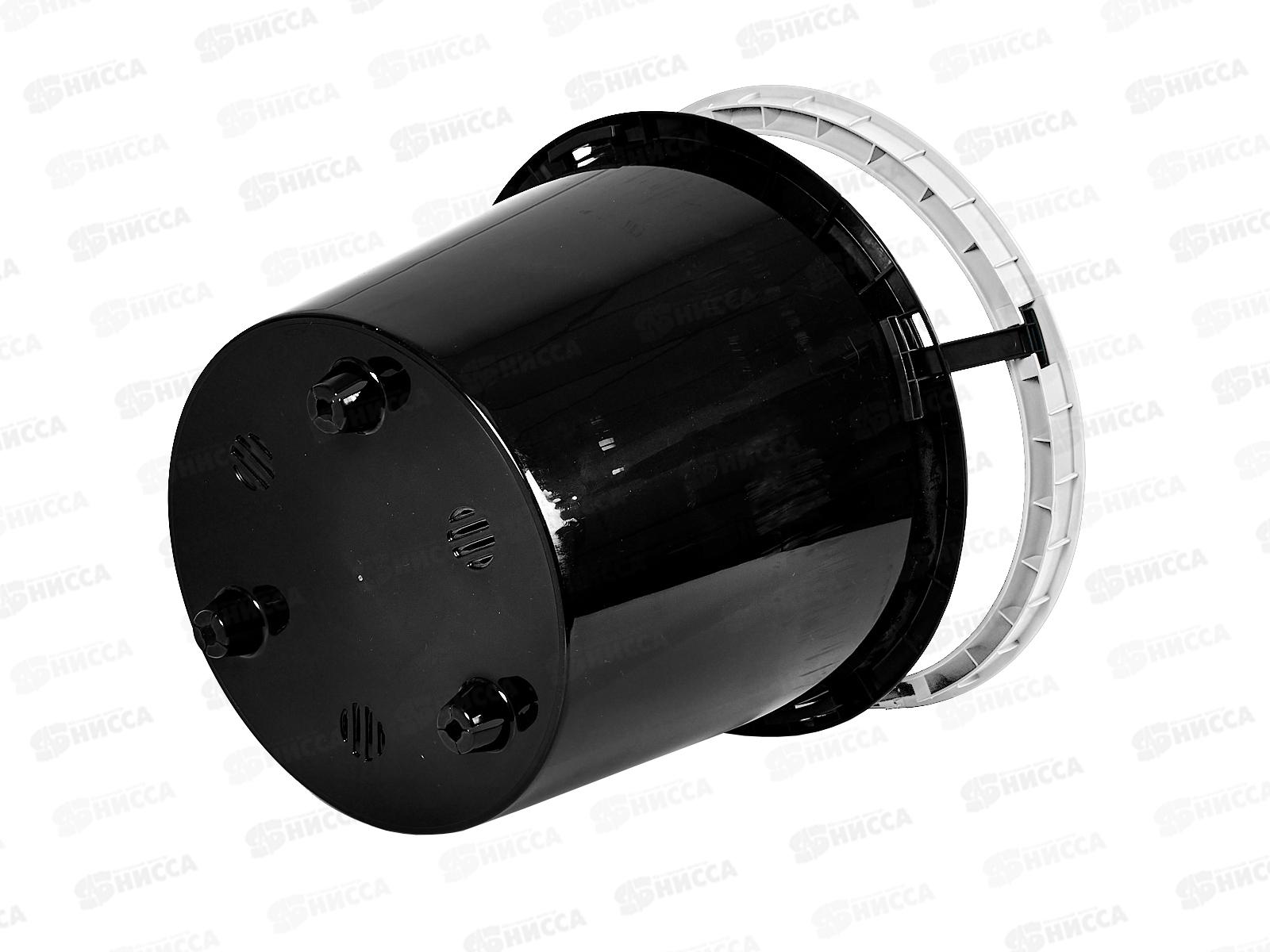 Горшок для цветов Сигма 18л Белый (с вкладкой) д.30, h37  *1