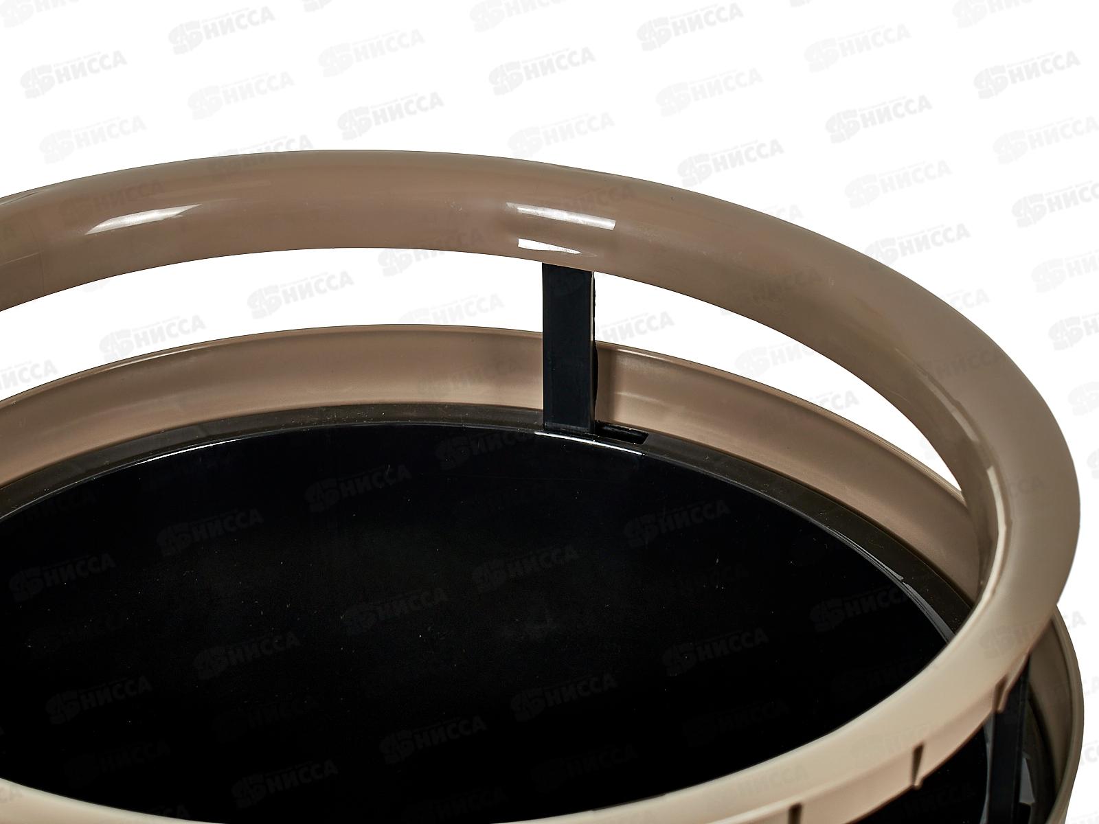 Горшок для цветов Сигма 18л Фрапе (с вкладкой) д.30, h37  *1