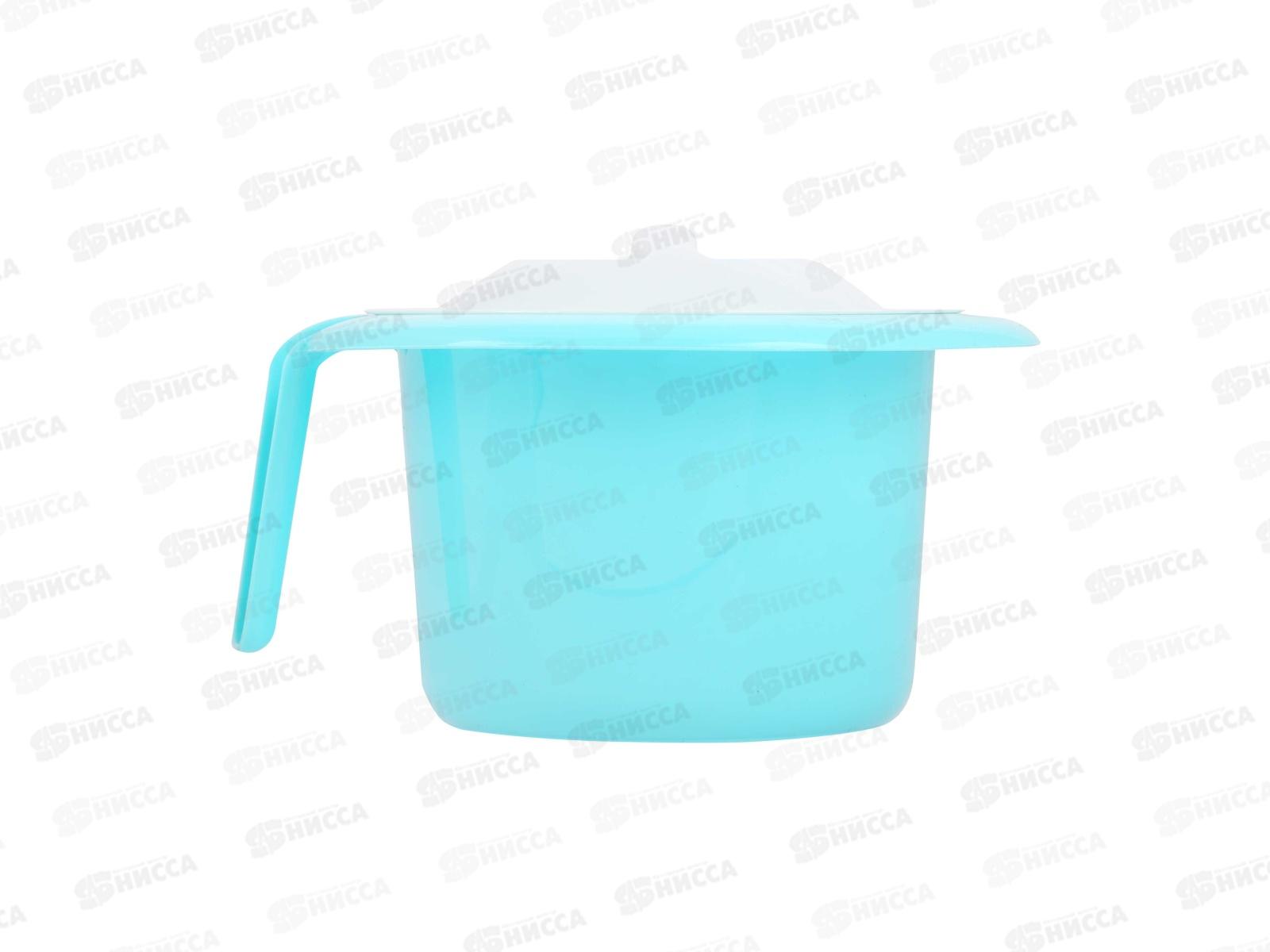 Горшок детский &quotКроха&quot светло-бирюзовый/светло-голубой М6927 *6!!!