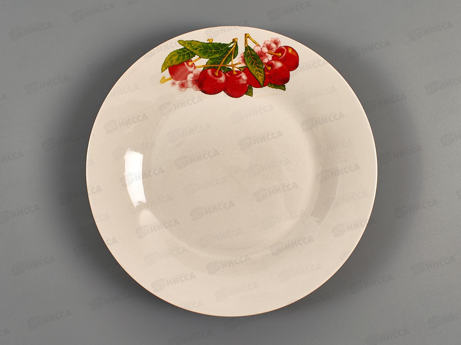 Тарелка обеденная MC-008 Вишня 23см 240515