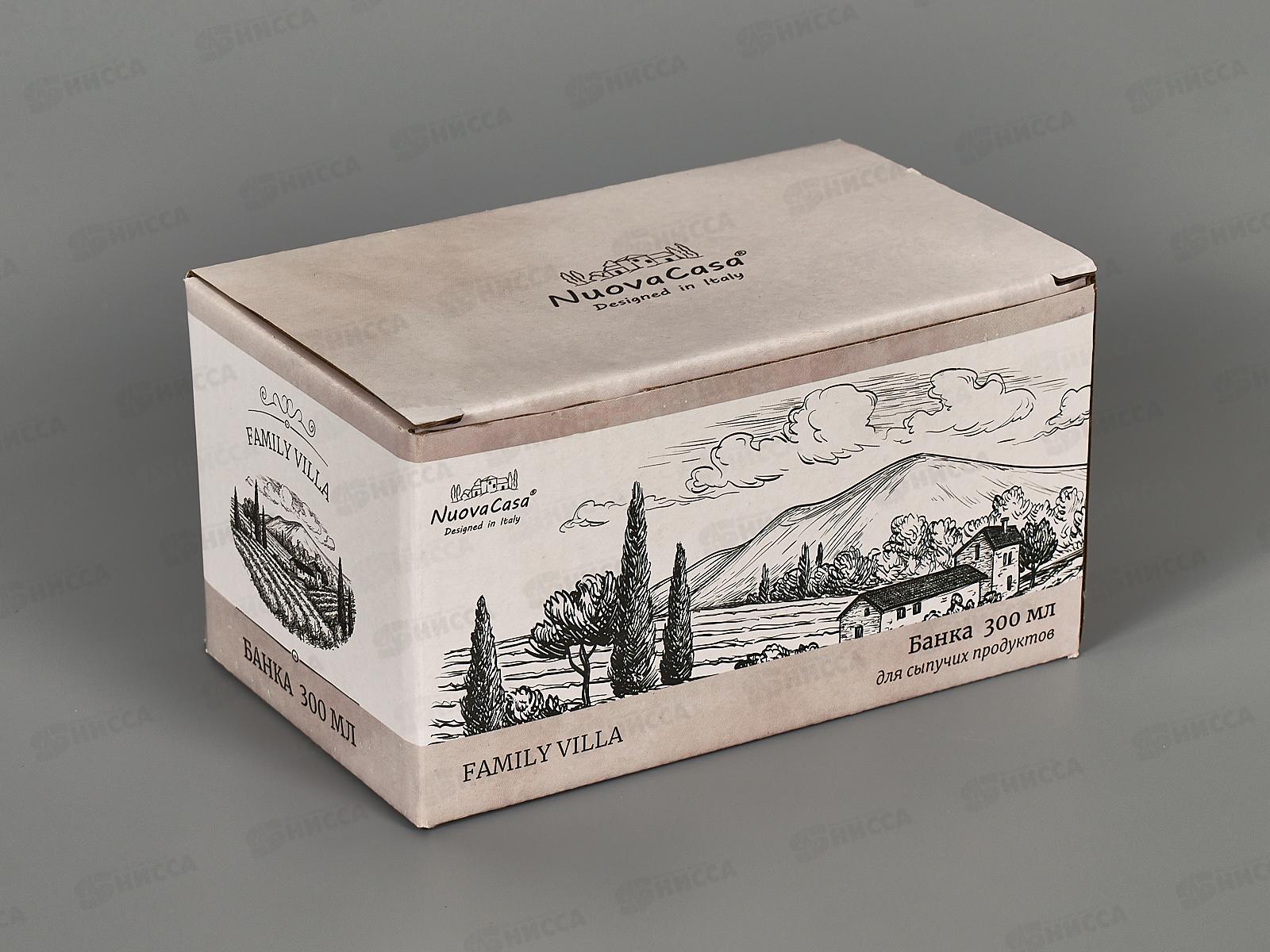 Банка для сыпучих ZF3585-41 Family villa 300мл п/уп 180637