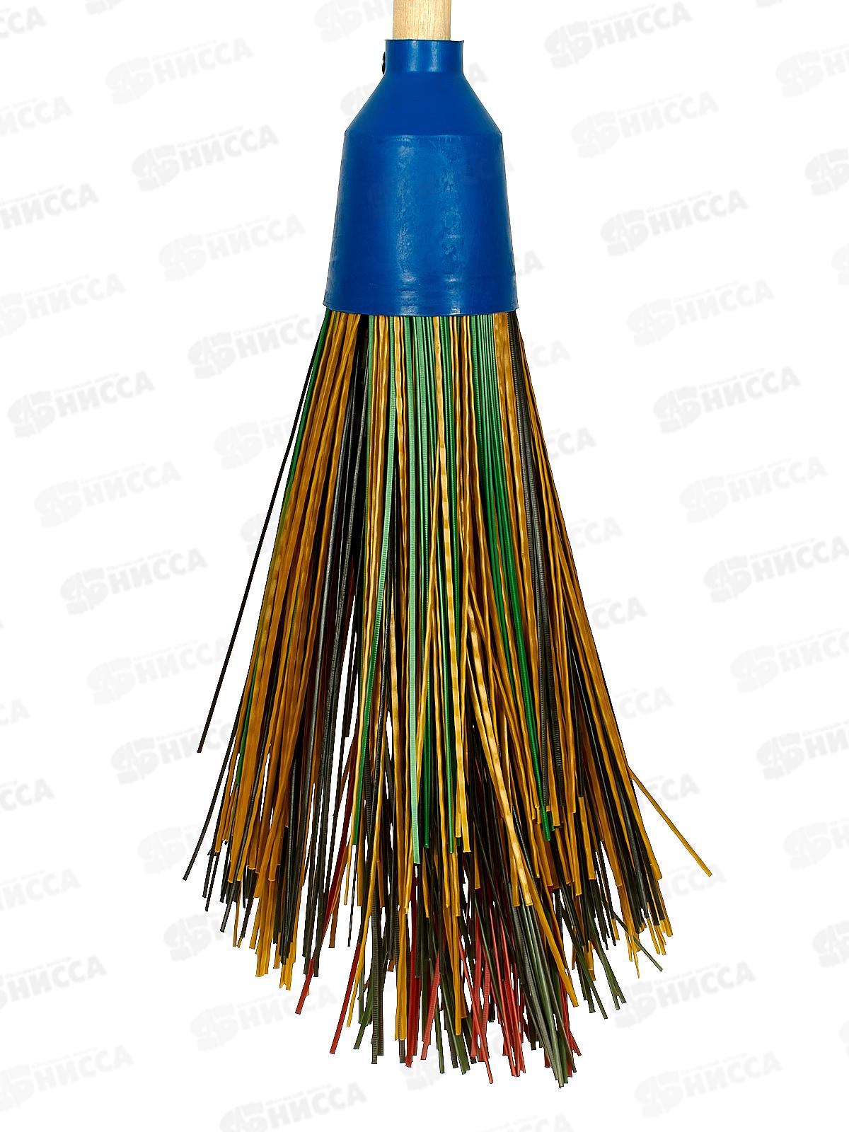 Метла круглая Чистюля Гранта (5 колец), с черенком   *10