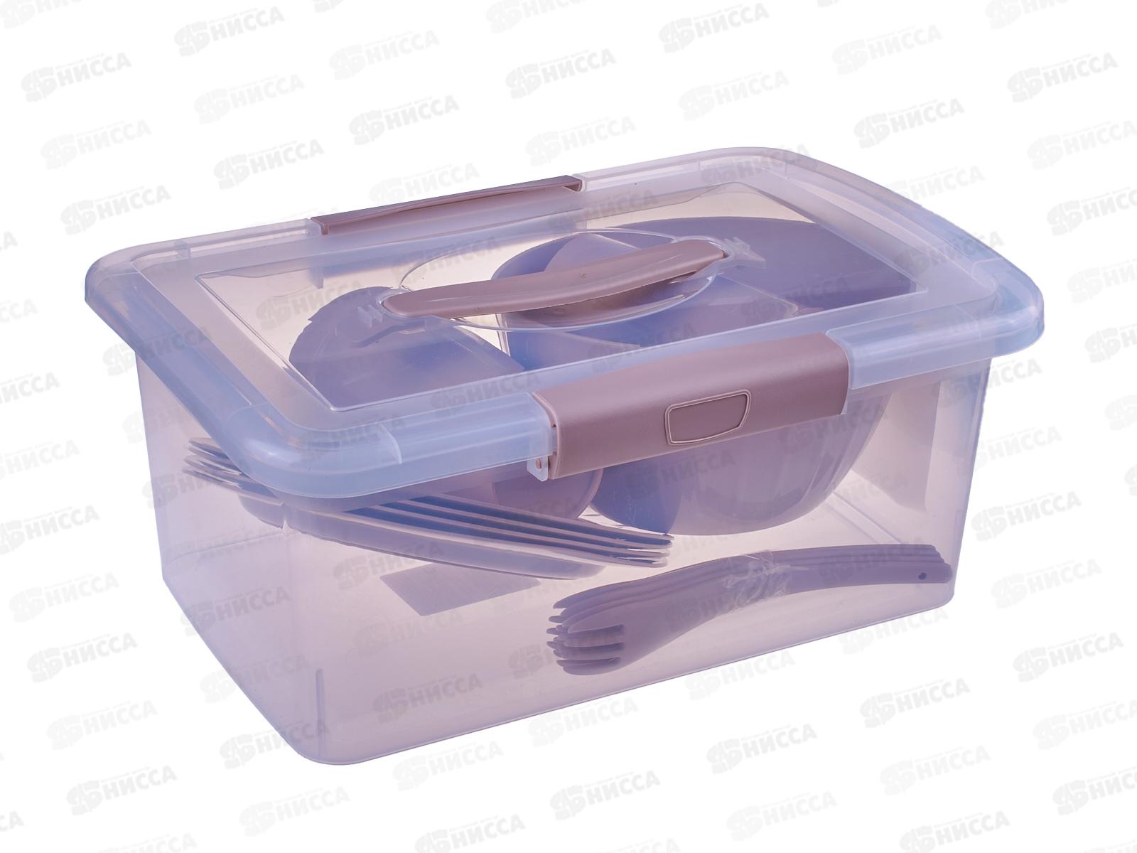 Набор для пикника (4 персоны) Sugar Spice латте SE181212005