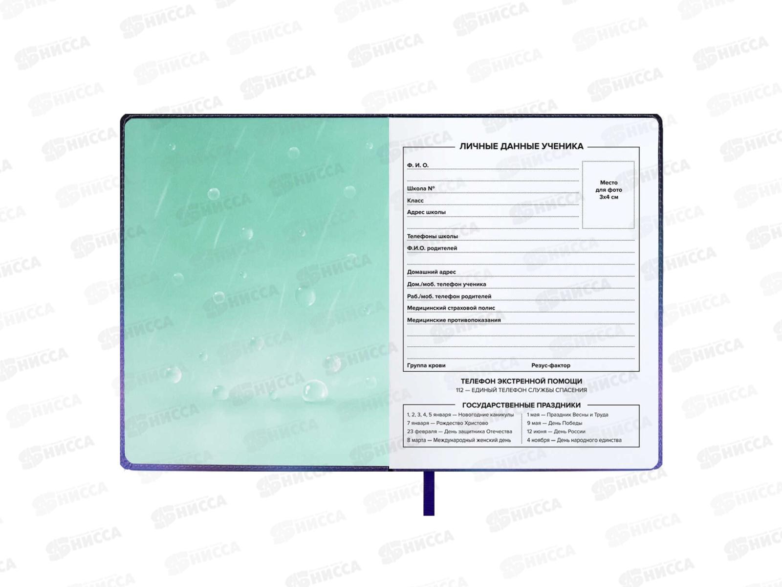 Дневник ФЕН Котик в дождевике,66383*26