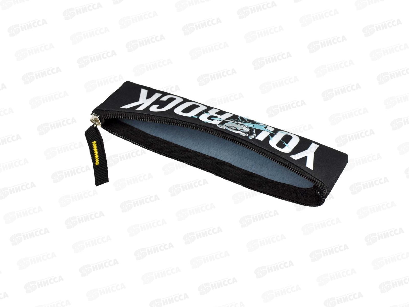 Пенал ФЕН Рок, 20*6см, полиэстер, молния,печать 65313 *60