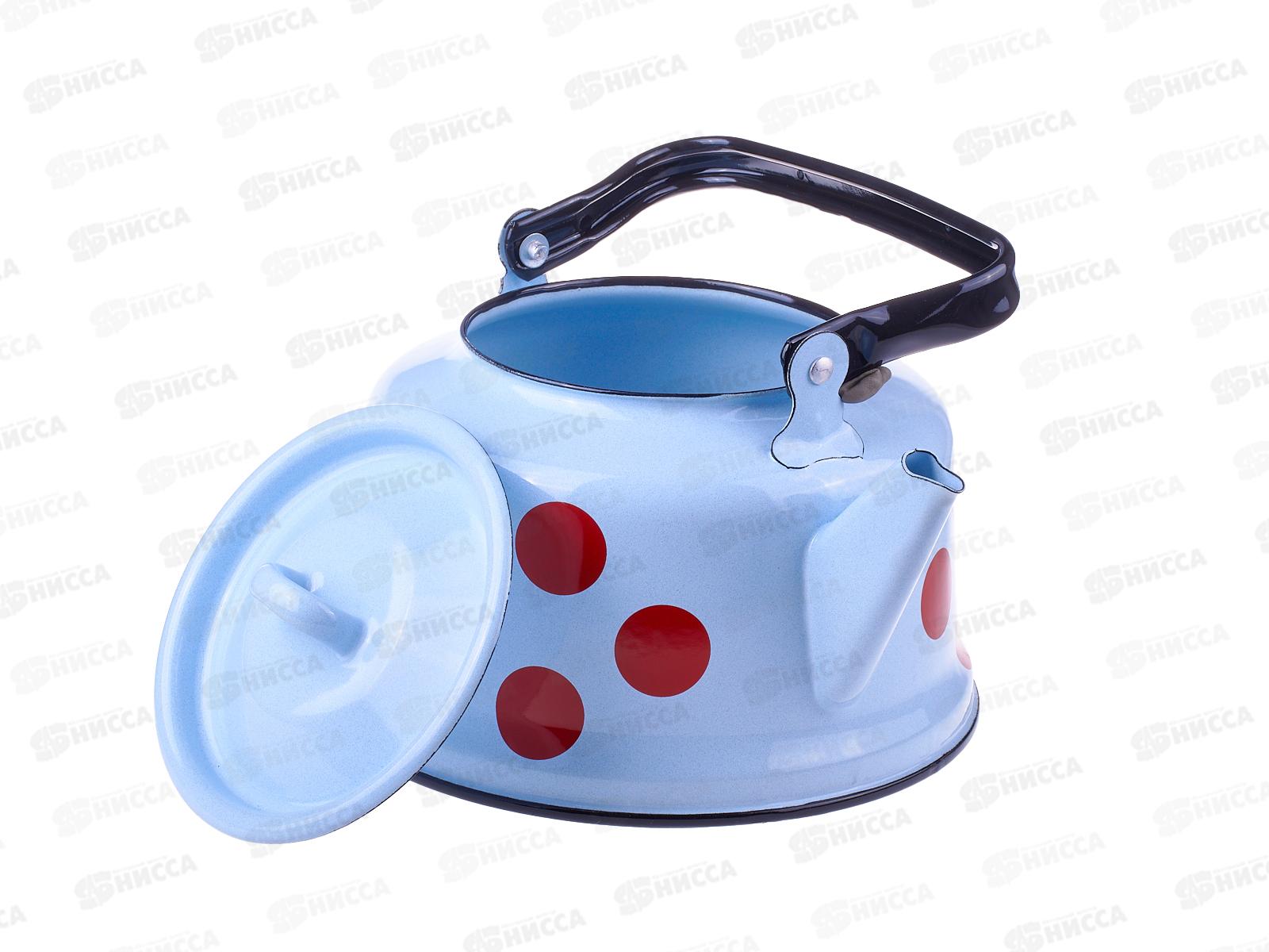 Чайник 3,5л Красный горох (закатное дно) С2713*79