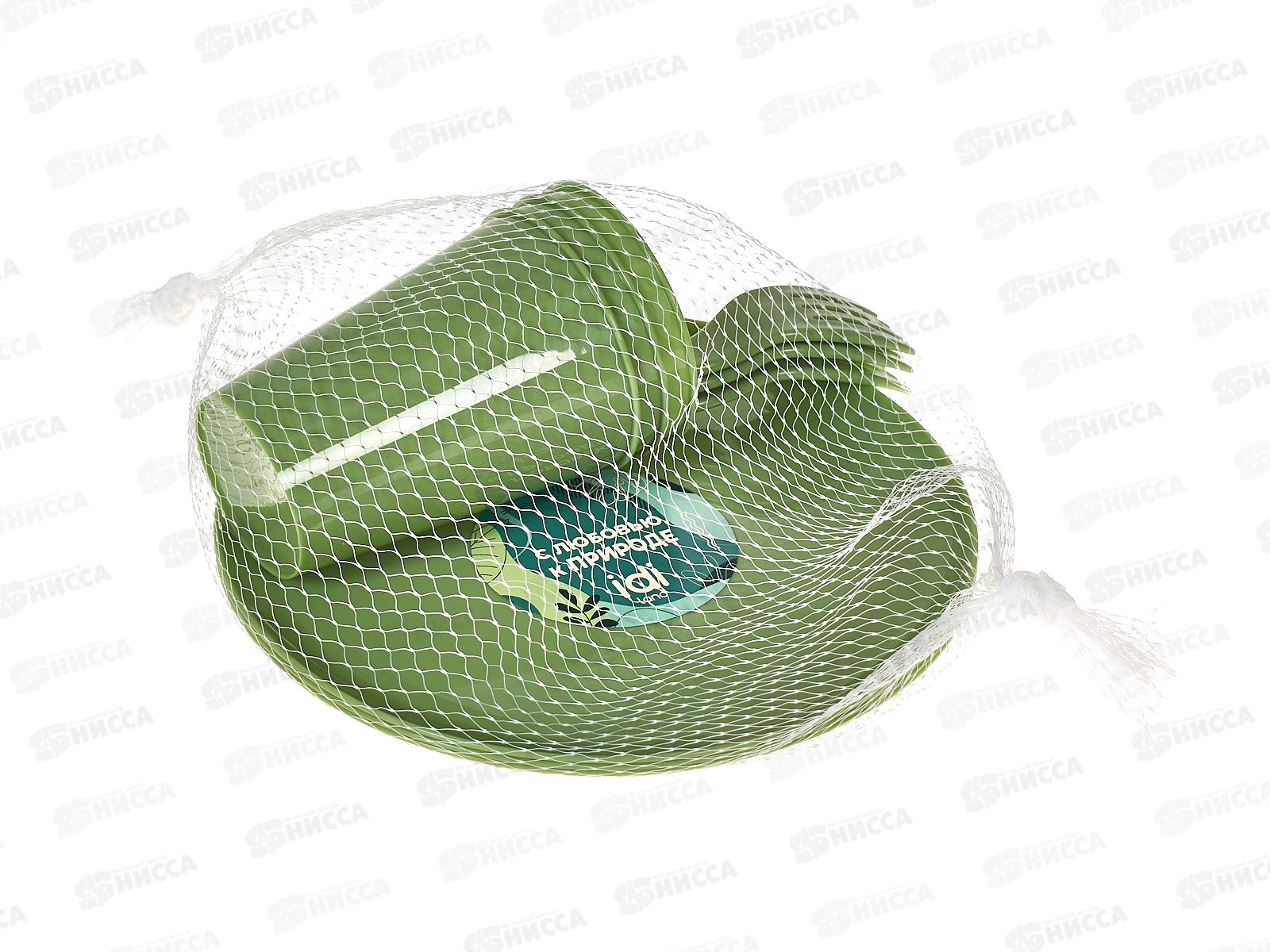 Набор посуды &quotIDI Planet&quot 9пр Зеленый 222129618/08 *6