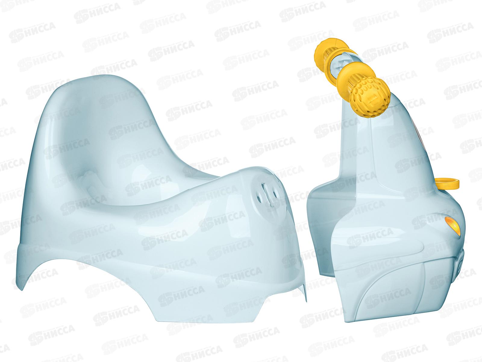 Горшок детский &quotLapsi&quot Машина 420х285х265мм (св-голубой) 221501814/02