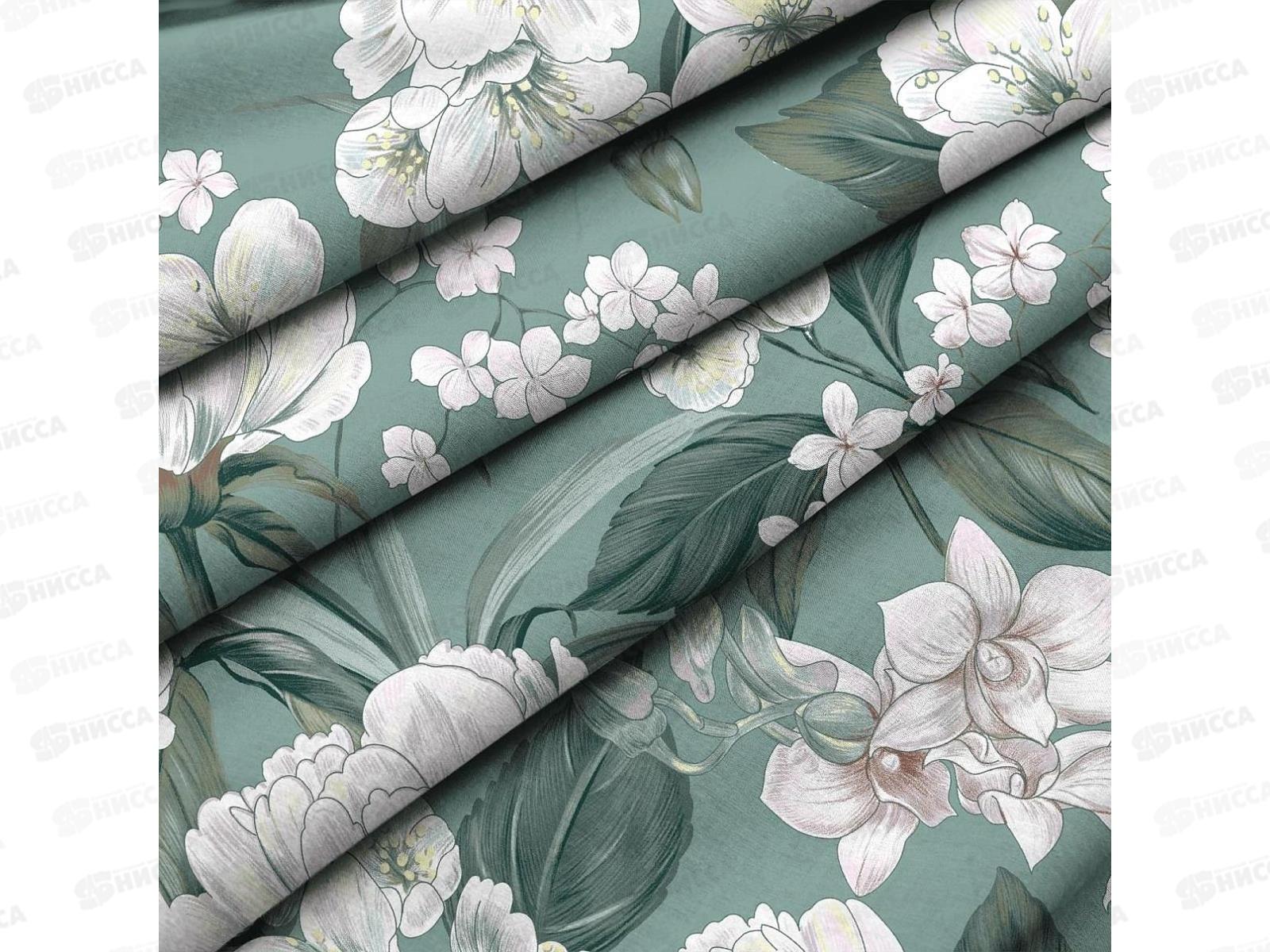 Комплект постельного белья Евро бязь &quotWenge&quot Basic (70х70) рис.60067-1/24500-80 Flower carpet