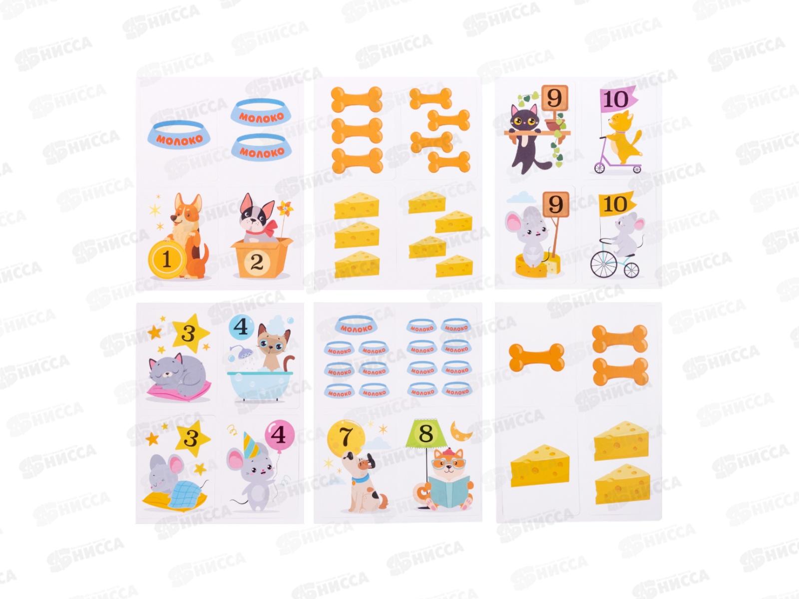 Игра обучающая Учись играя &quotЗвероСчёт&quot 05250  *10