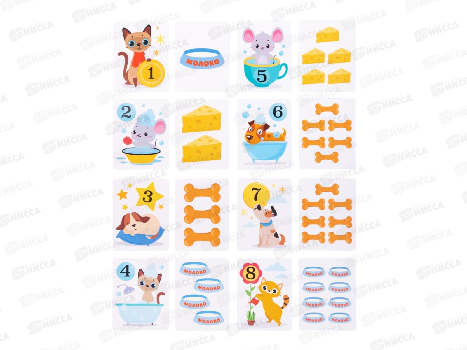 Игра обучающая Учись играя &quotЗвероСчёт&quot 05250  *10